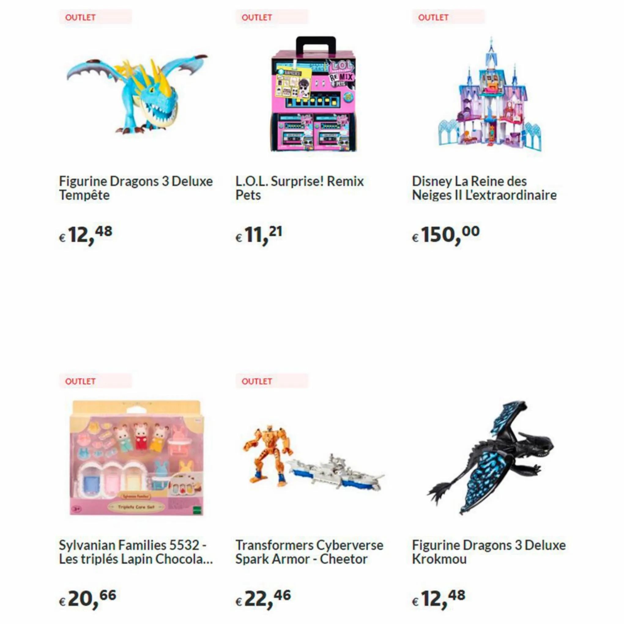 Catalogue Profitez de jouets à prix réduits, page 00002