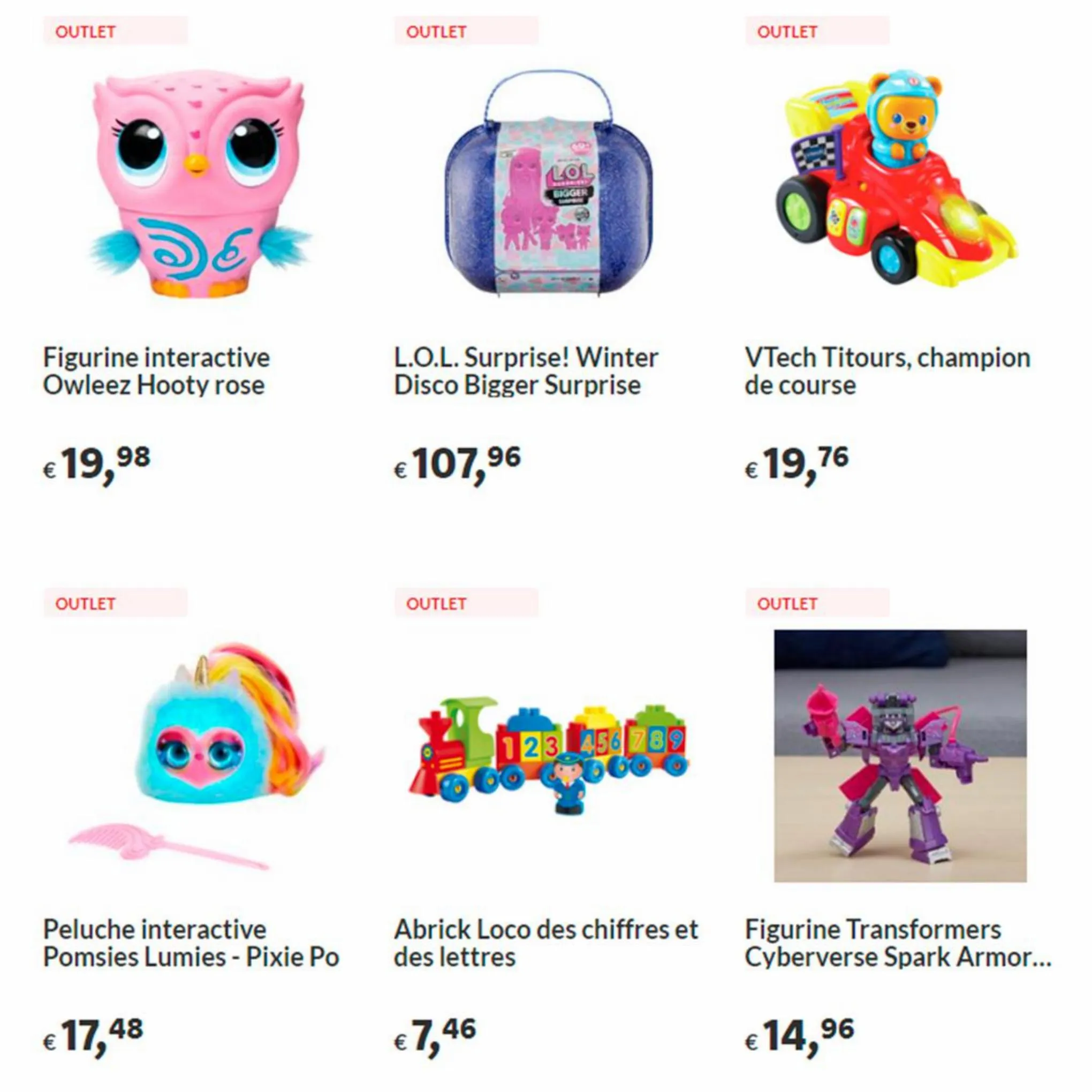 Catalogue Profitez de jouets à prix réduits, page 00004