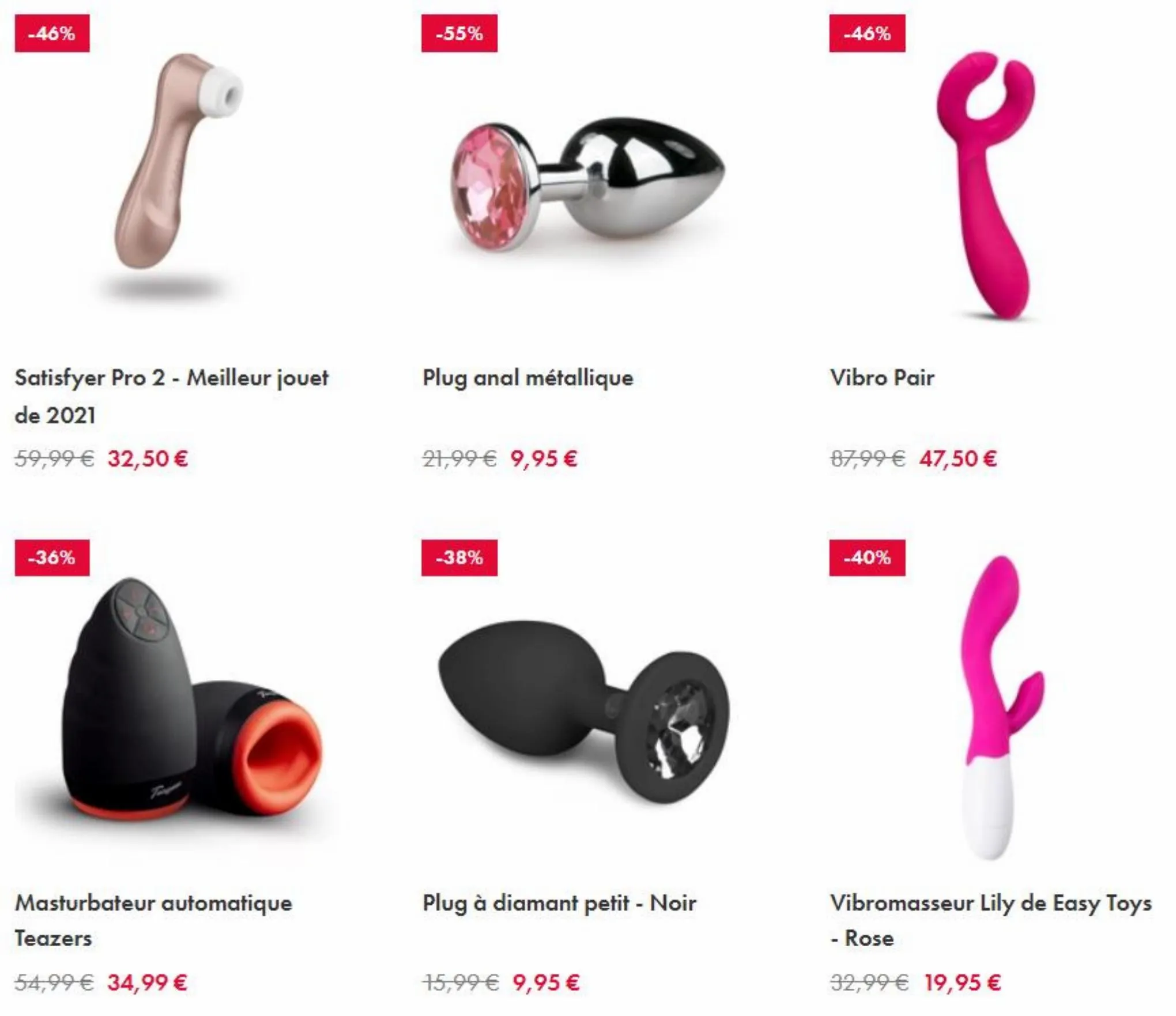 Catalogue PROMOTIONS SEXTOYS, page 00002