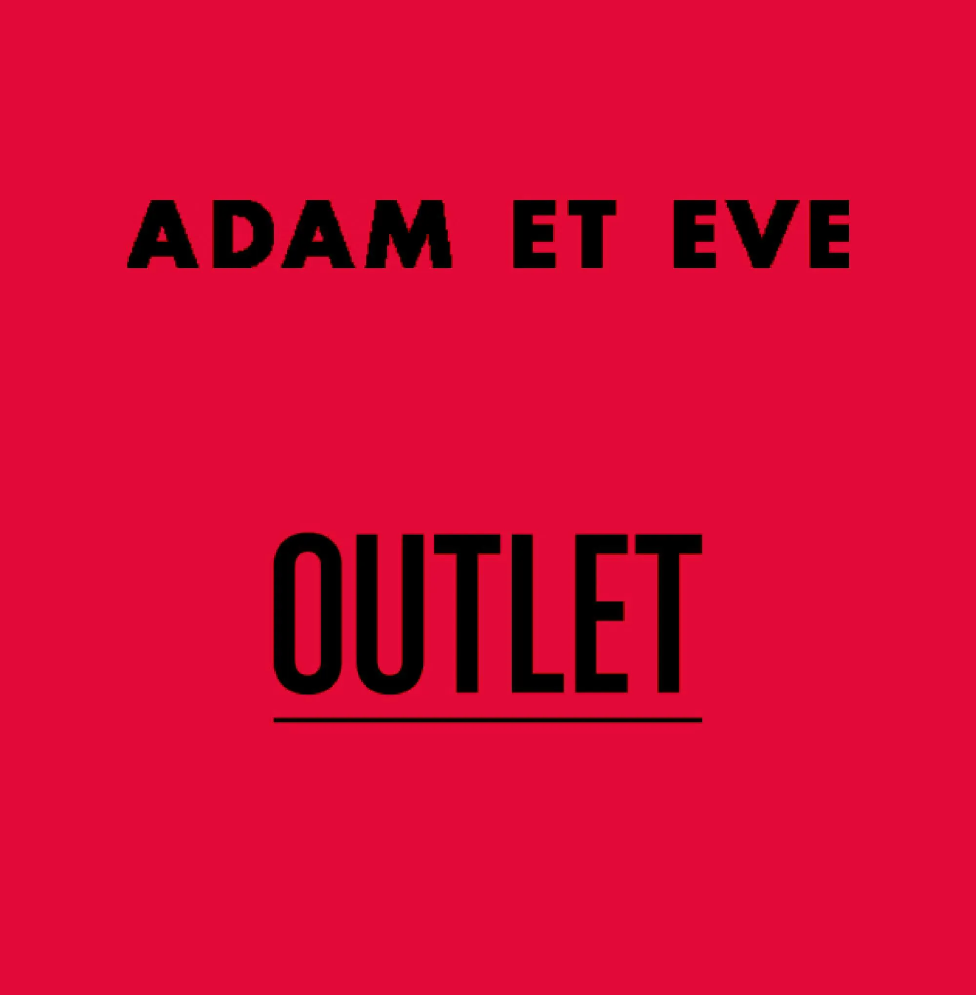 Catalogue Outlet Adam et Eve, page 00001