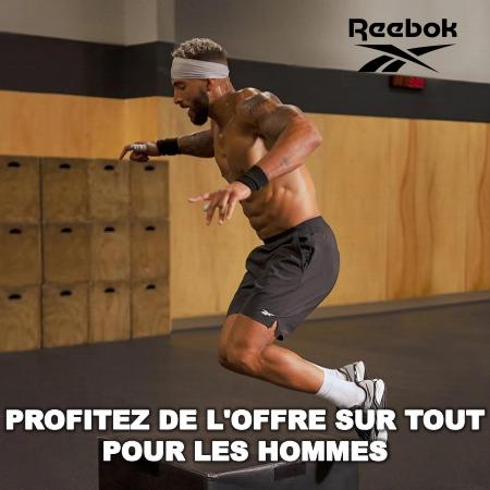 Promos de Sport à Bordeaux | Profitez de l'offre sur tout pour les hommes sur Reebok | 14/06/2022 - 27/06/2022