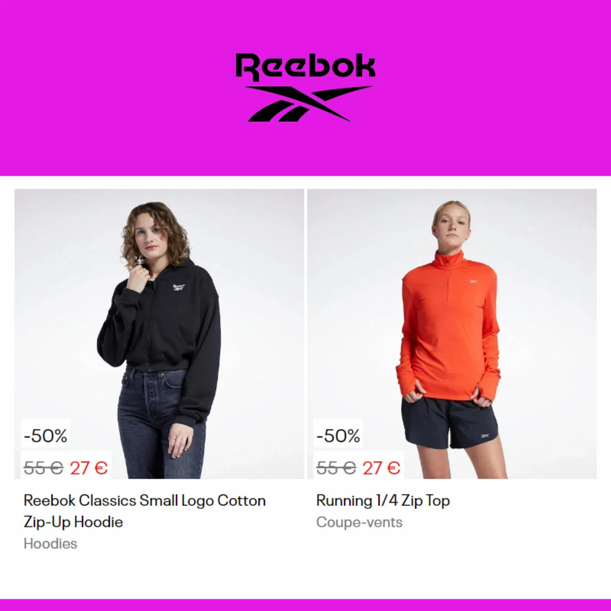 Catalogue Reebok Outlet, page 00002