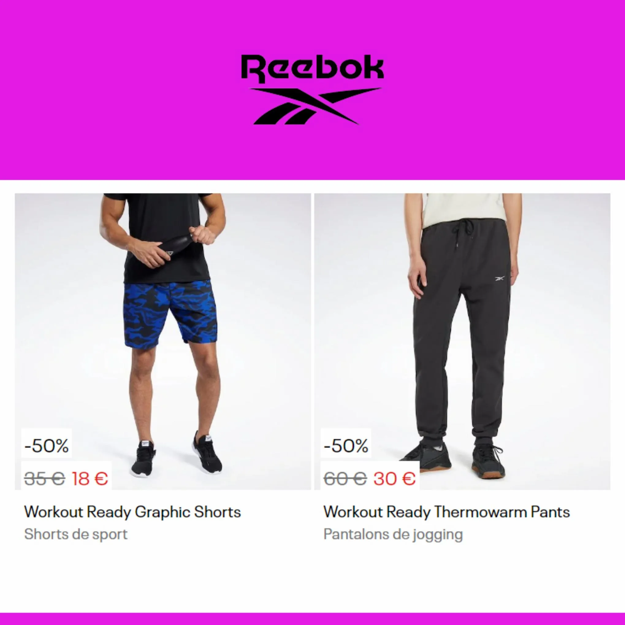 Catalogue Reebok Outlet, page 00005