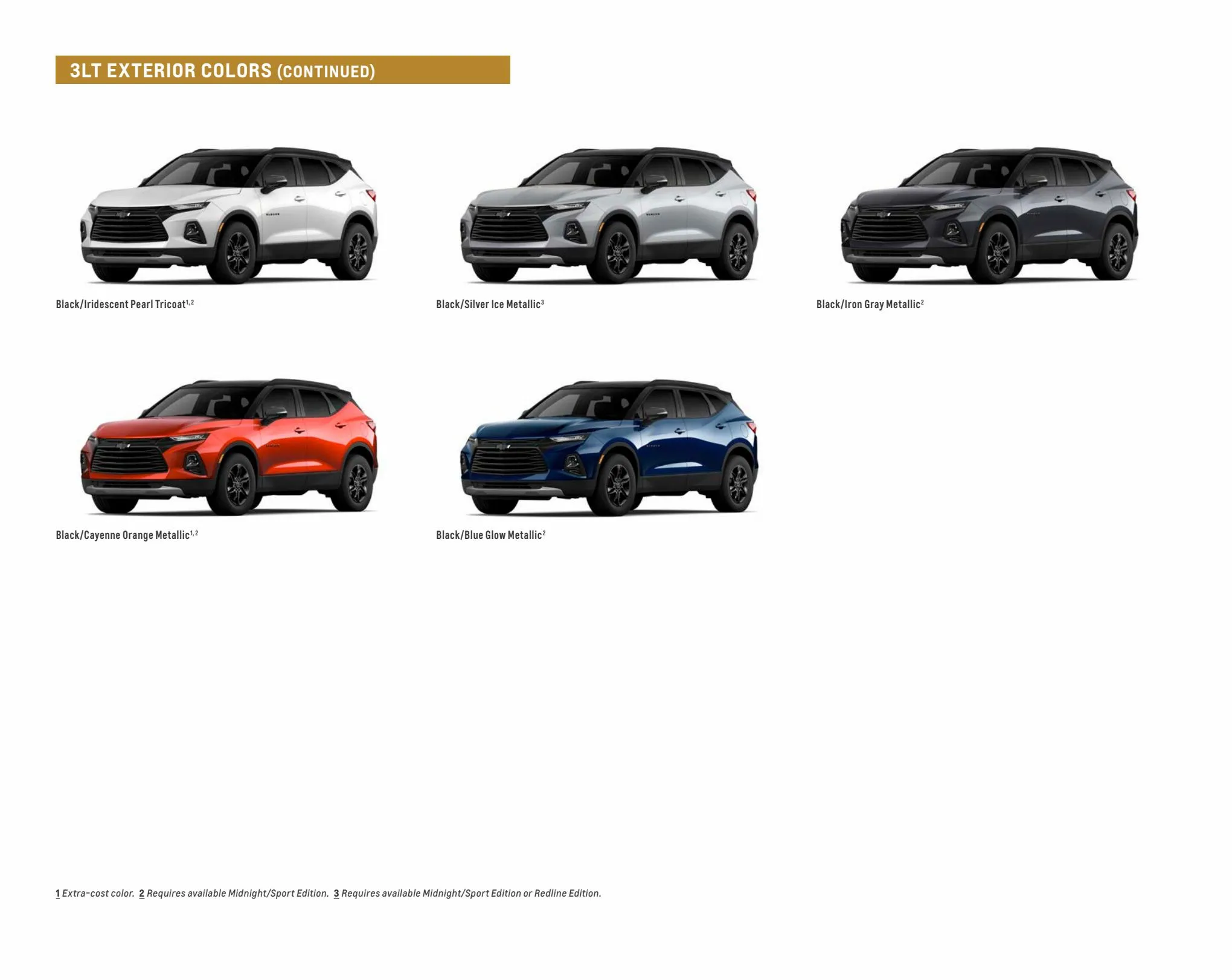 Catalogue Chevrolet Blazer 2022, page 00009