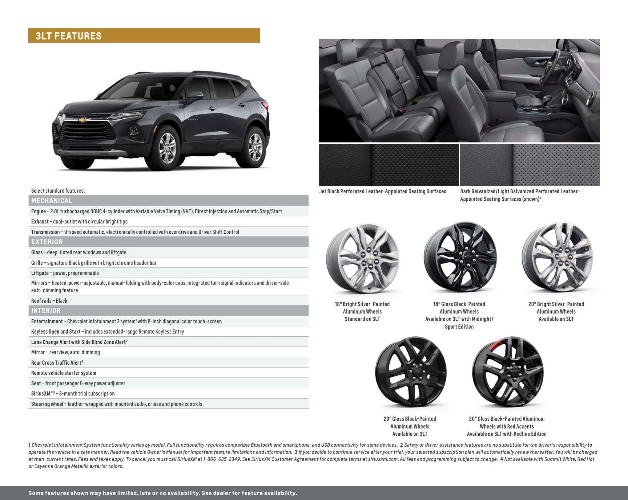 Catalogue Chevrolet Blazer 2022, page 00010