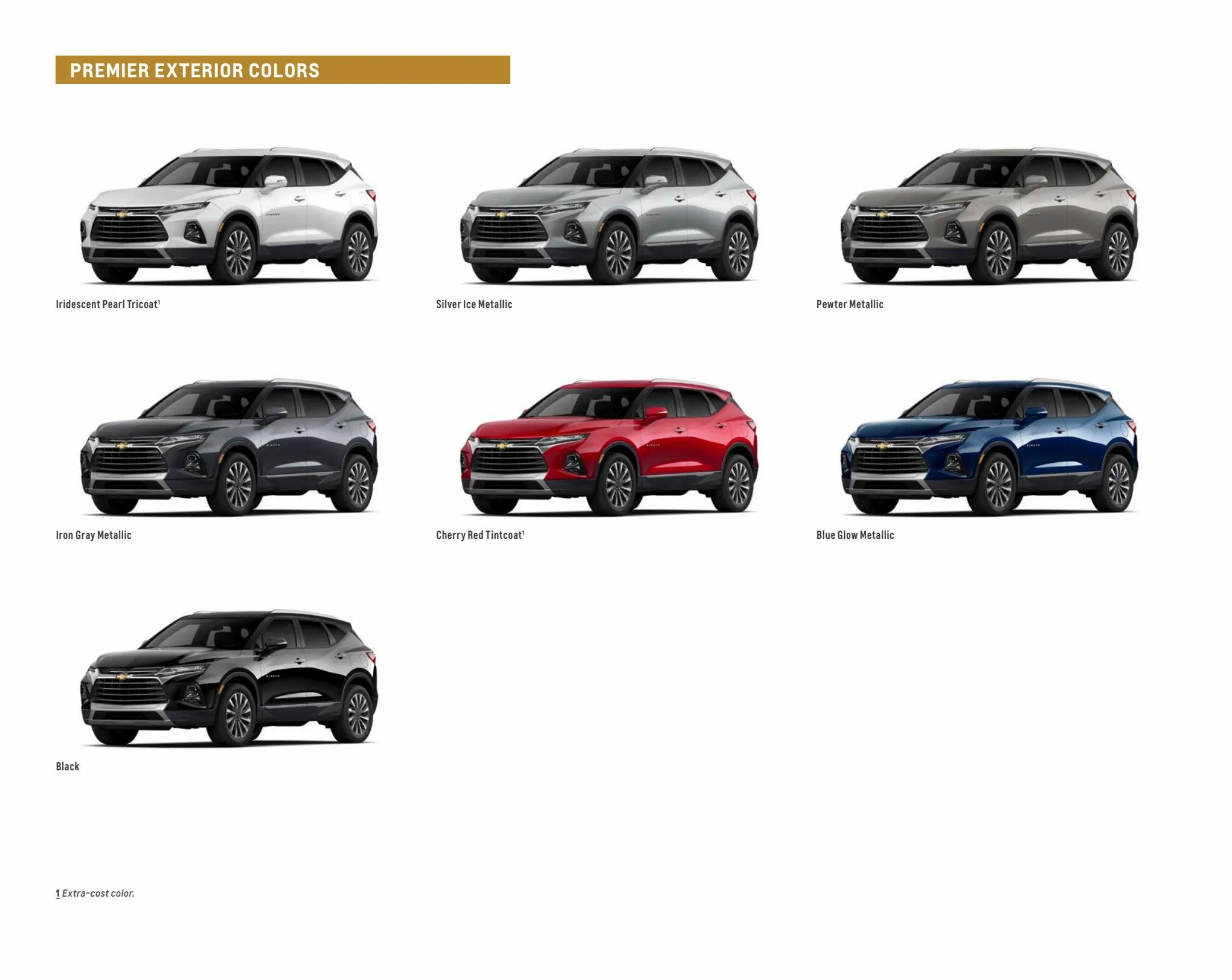 Catalogue Chevrolet Blazer 2022, page 00013