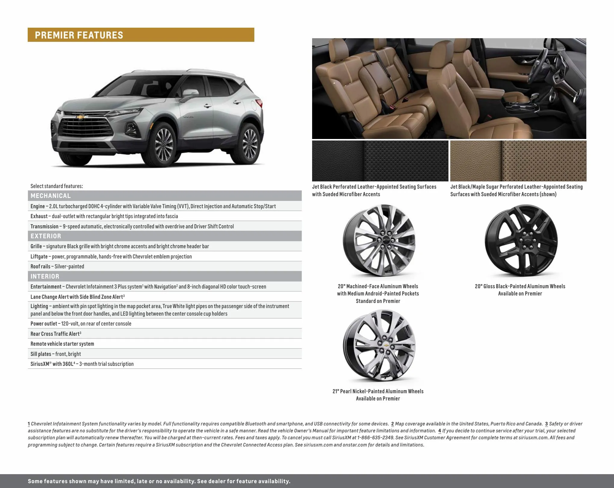 Catalogue Chevrolet Blazer 2022, page 00014
