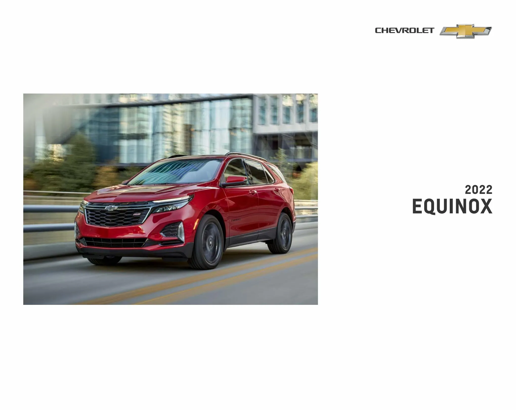 Catalogue Chevrolet Equinox 2022, page 00001