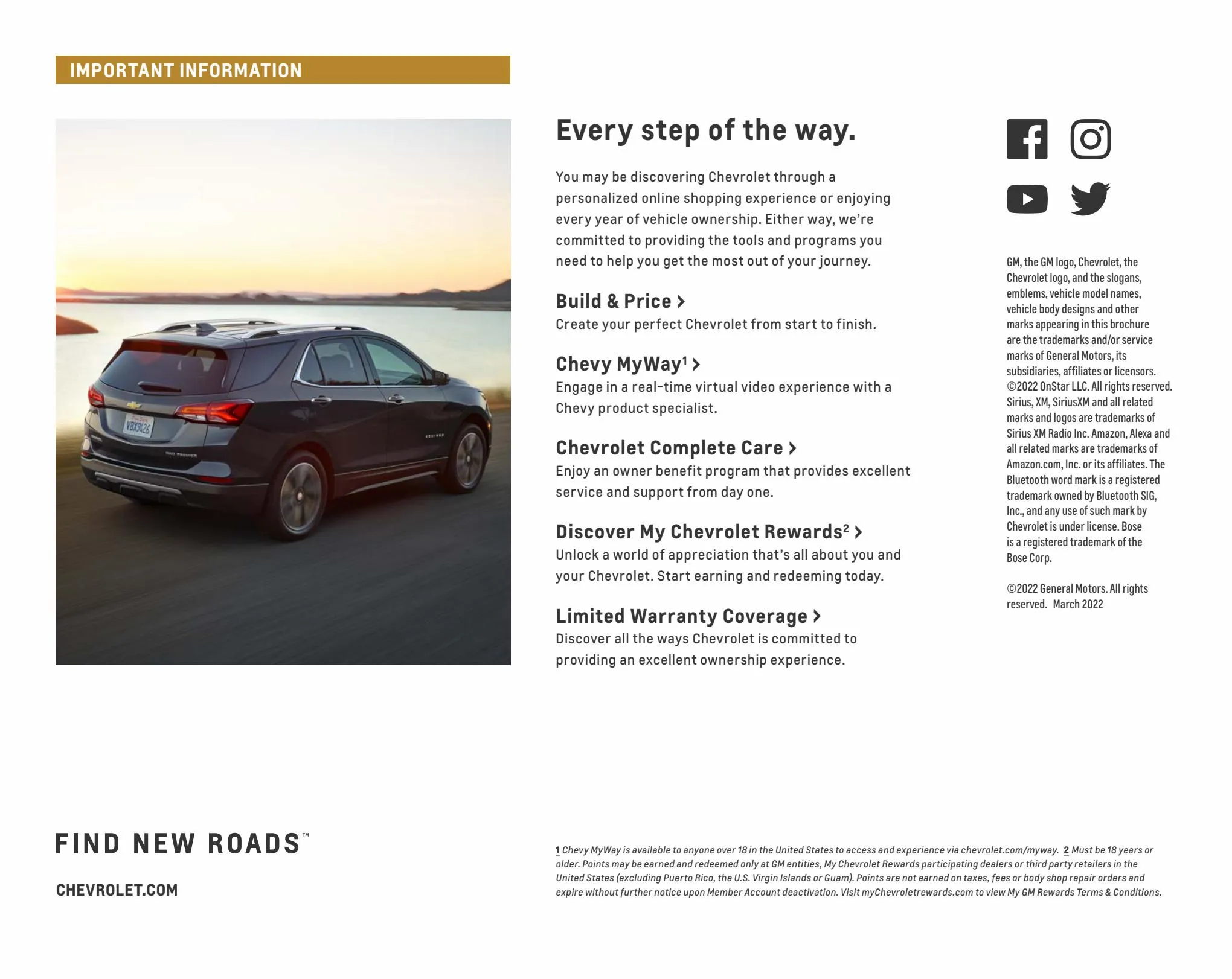 Catalogue Chevrolet Equinox 2022, page 00019