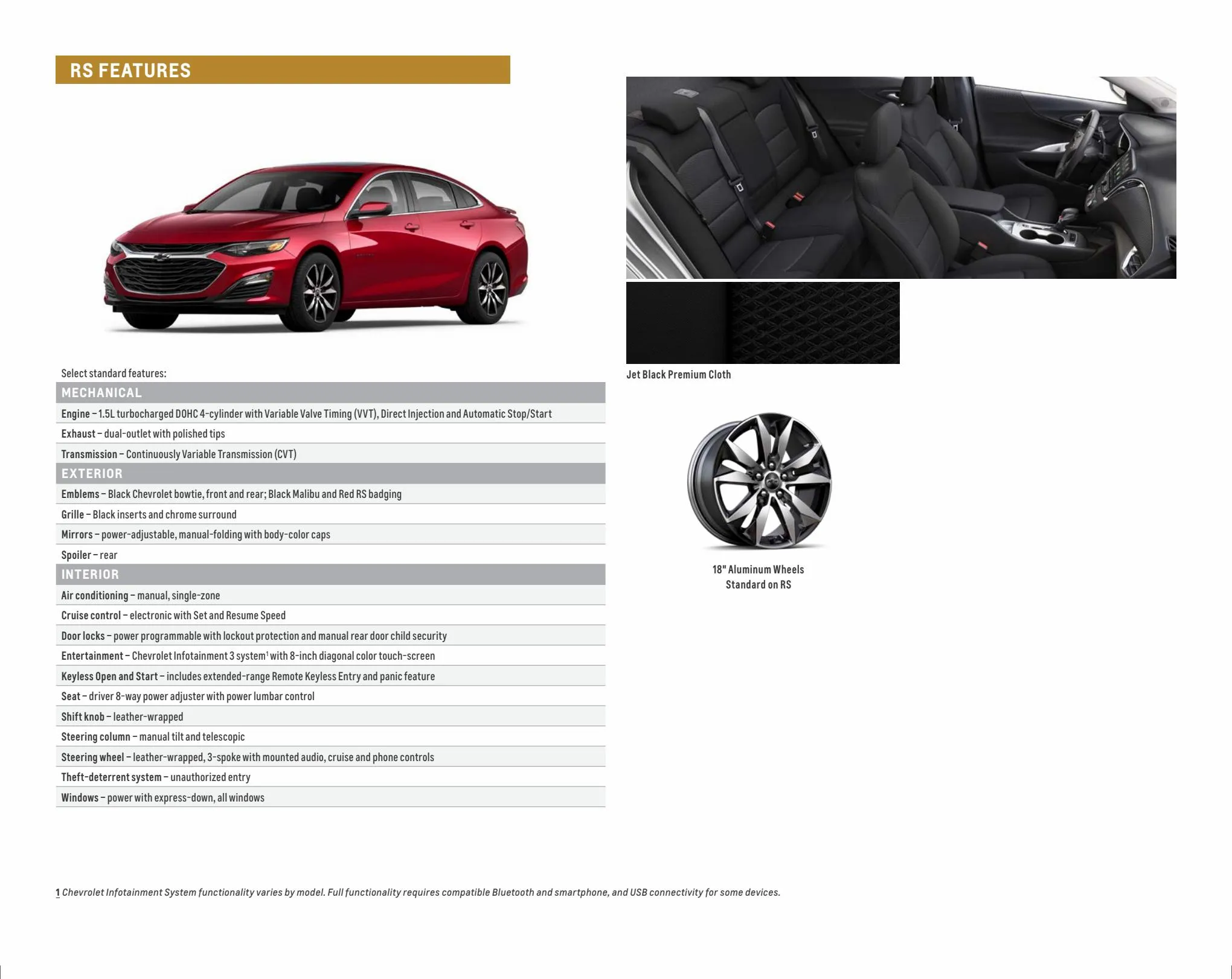 Catalogue Chevrolet Malibu 2022, page 00008