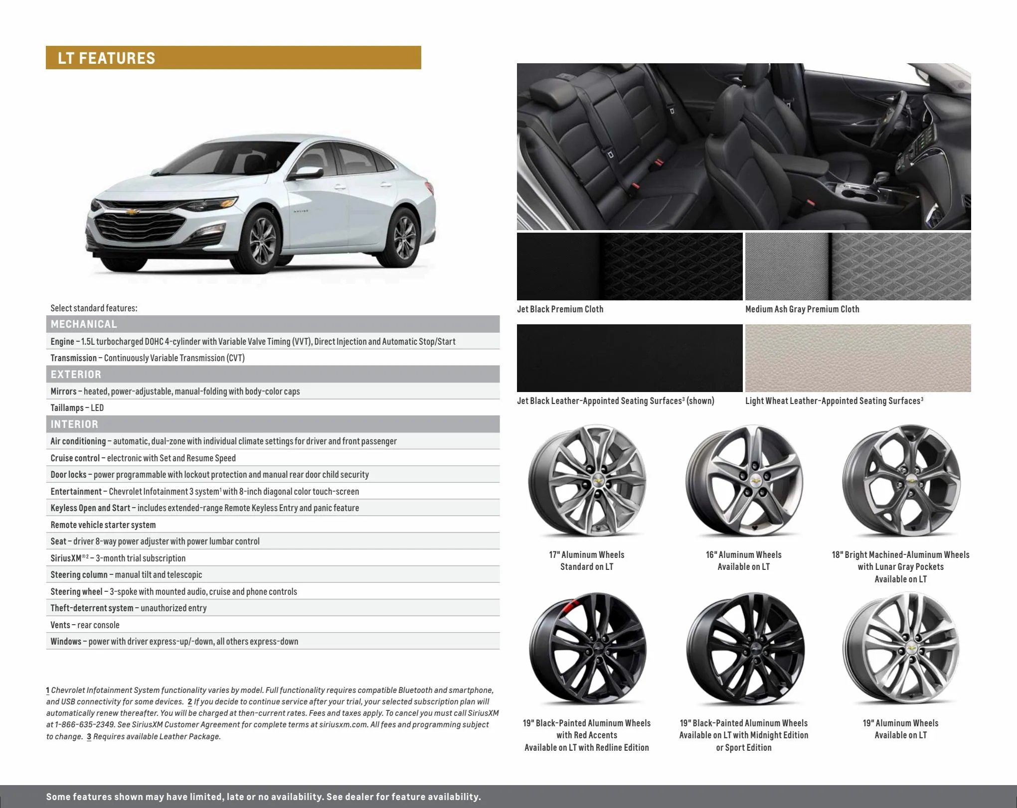 Catalogue Chevrolet Malibu 2022, page 00010