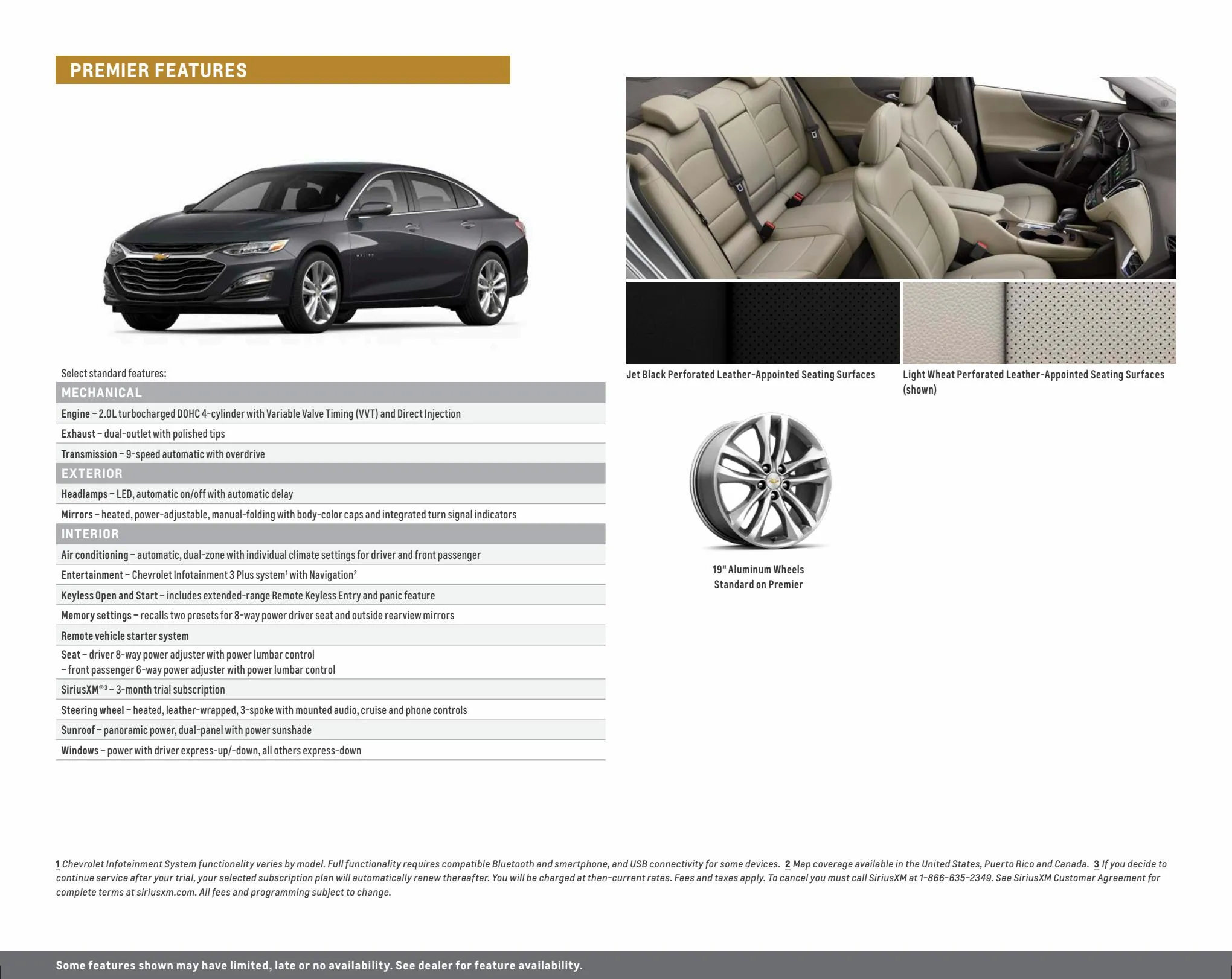 Catalogue Chevrolet Malibu 2022, page 00012