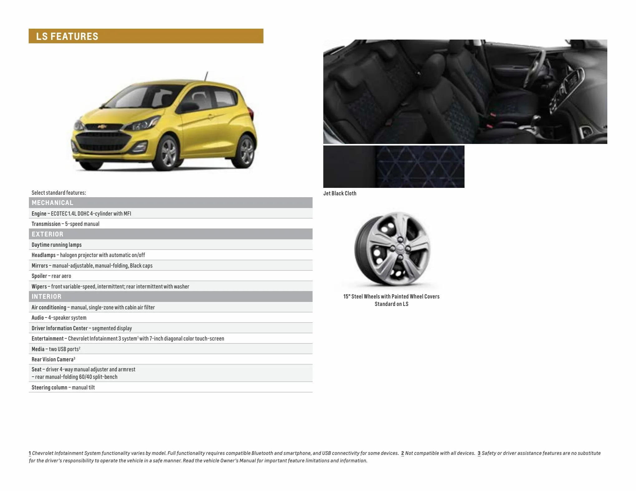 Catalogue Chevrolet Spark 2022, page 00006