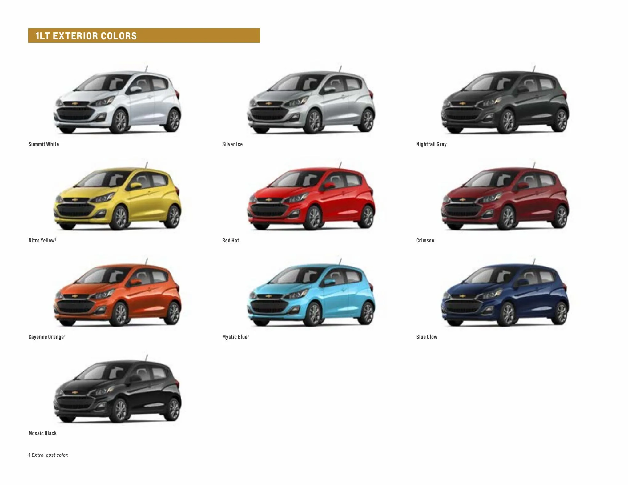 Catalogue Chevrolet Spark 2022, page 00007
