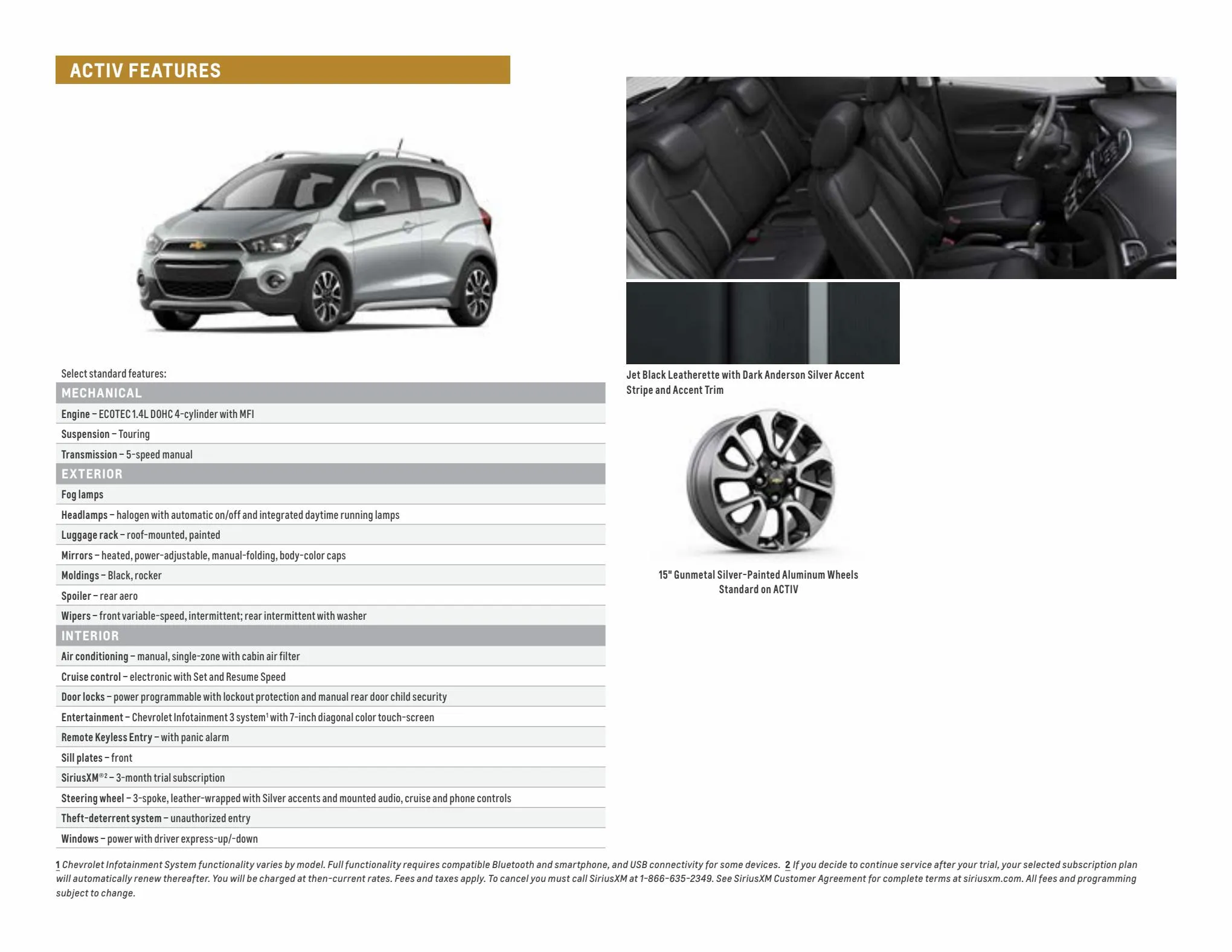 Catalogue Chevrolet Spark 2022, page 00010