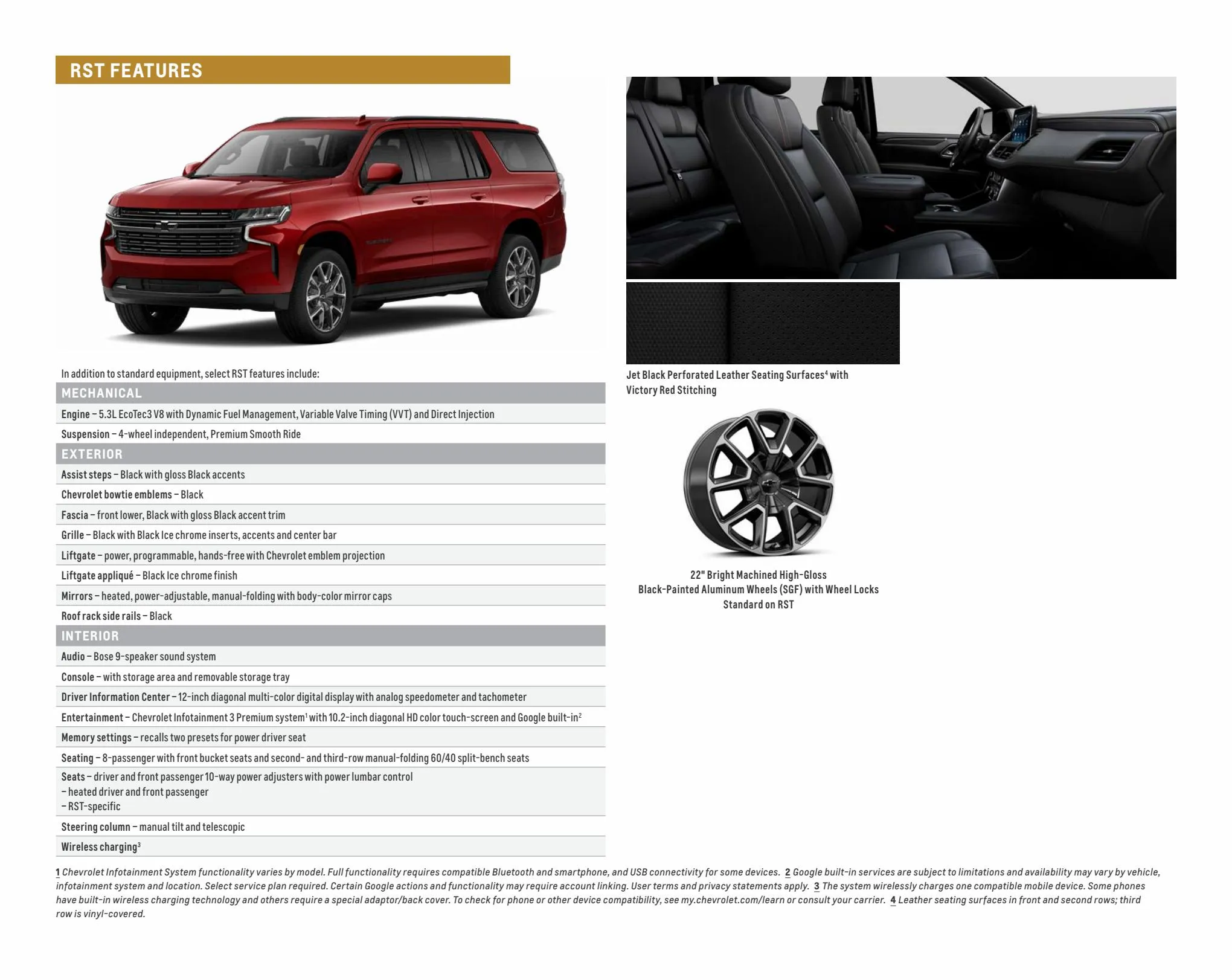 Catalogue Chevrolet Suburban 2022, page 00013