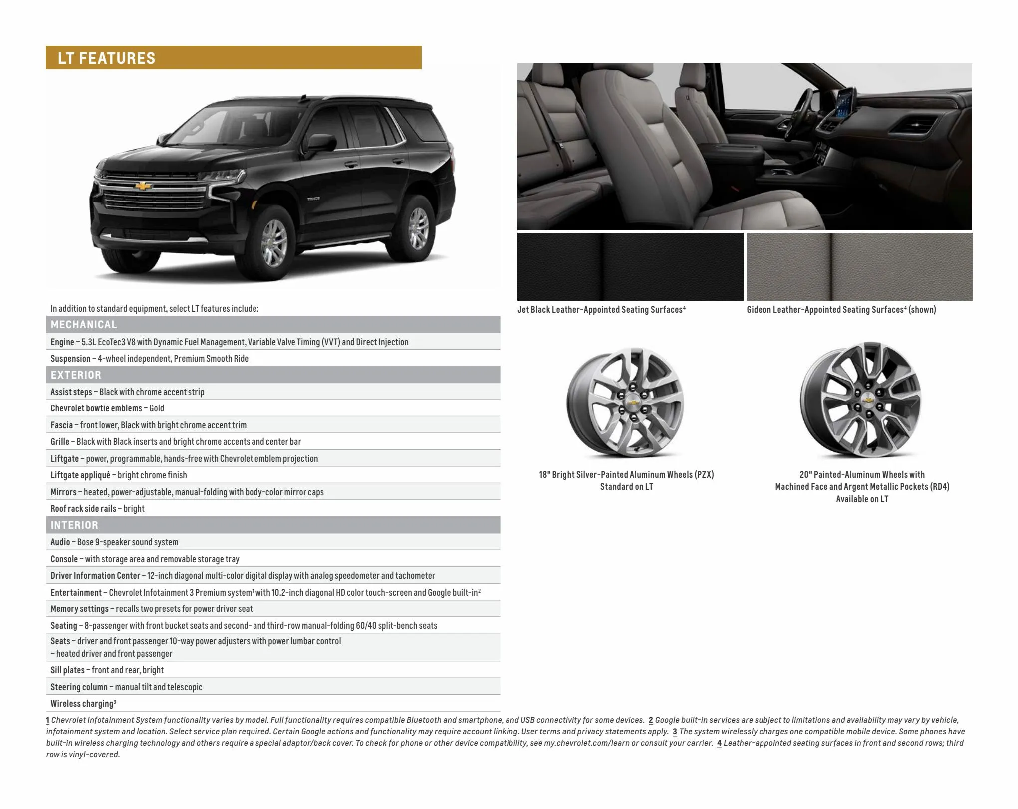 Catalogue Chevrolet Tahoe 2022, page 00011