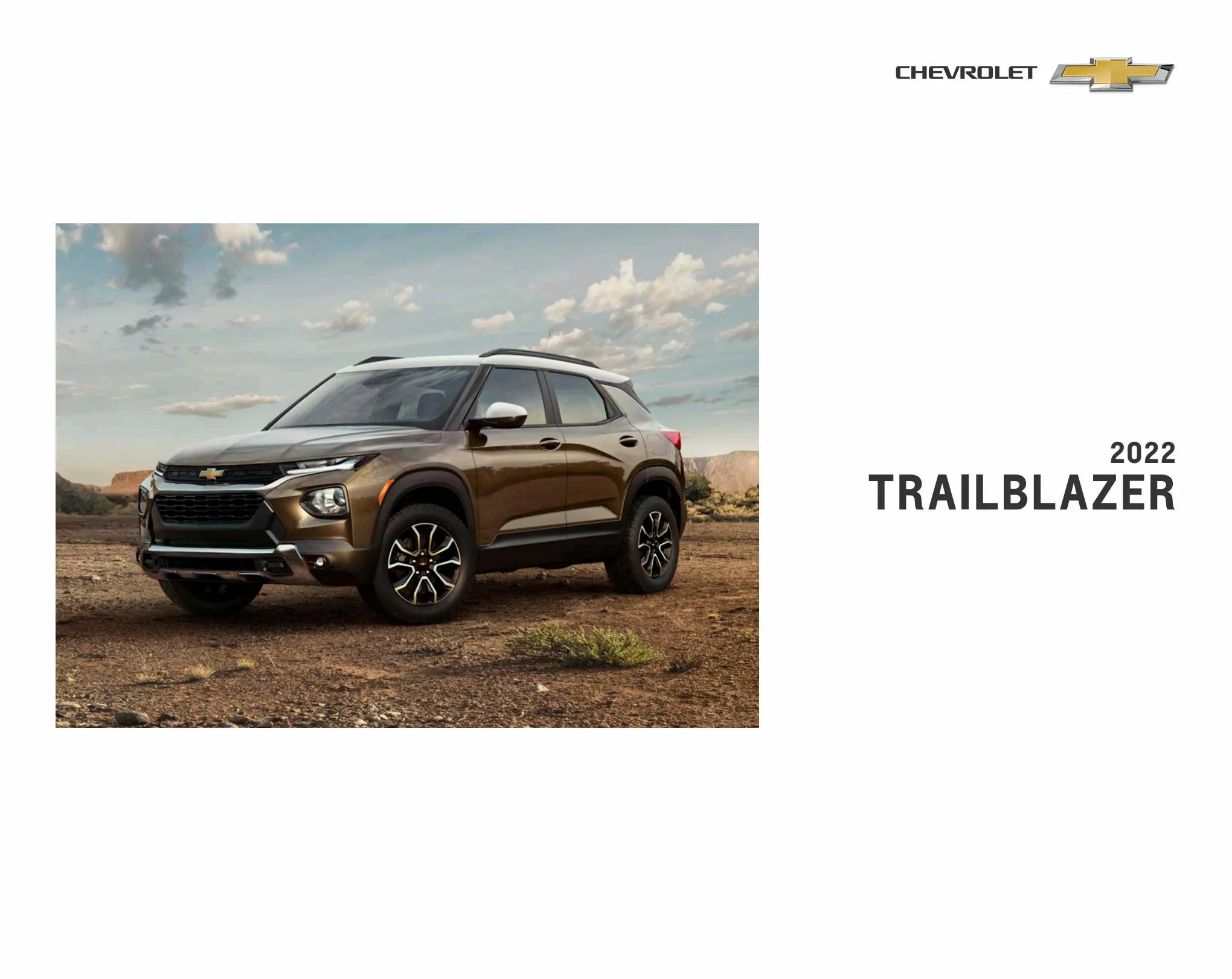 Catalogue Chevrolet Trailblazer 2022, page 00001