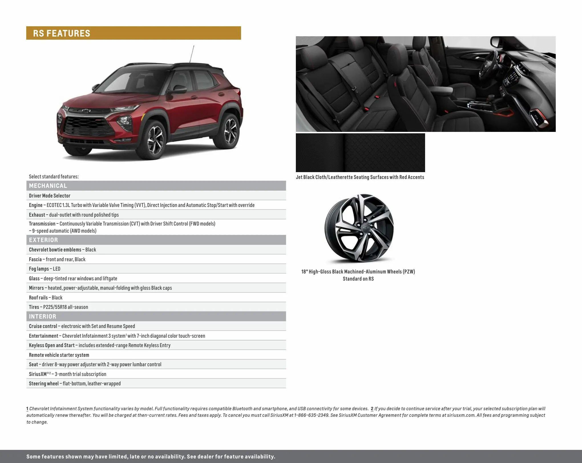 Catalogue Chevrolet Trailblazer 2022, page 00012
