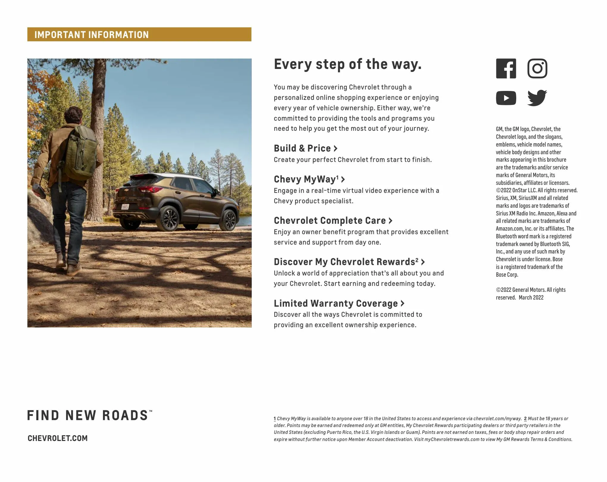 Catalogue Chevrolet Trailblazer 2022, page 00019