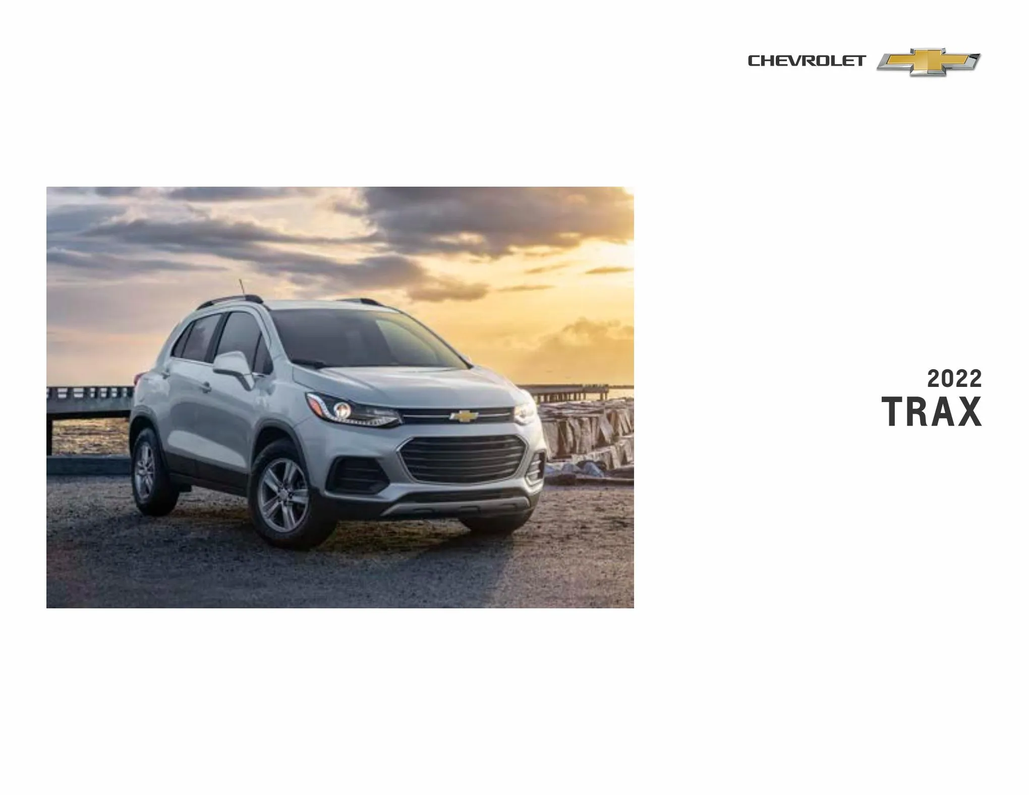 Catalogue Chevrolet Trax 2022, page 00001