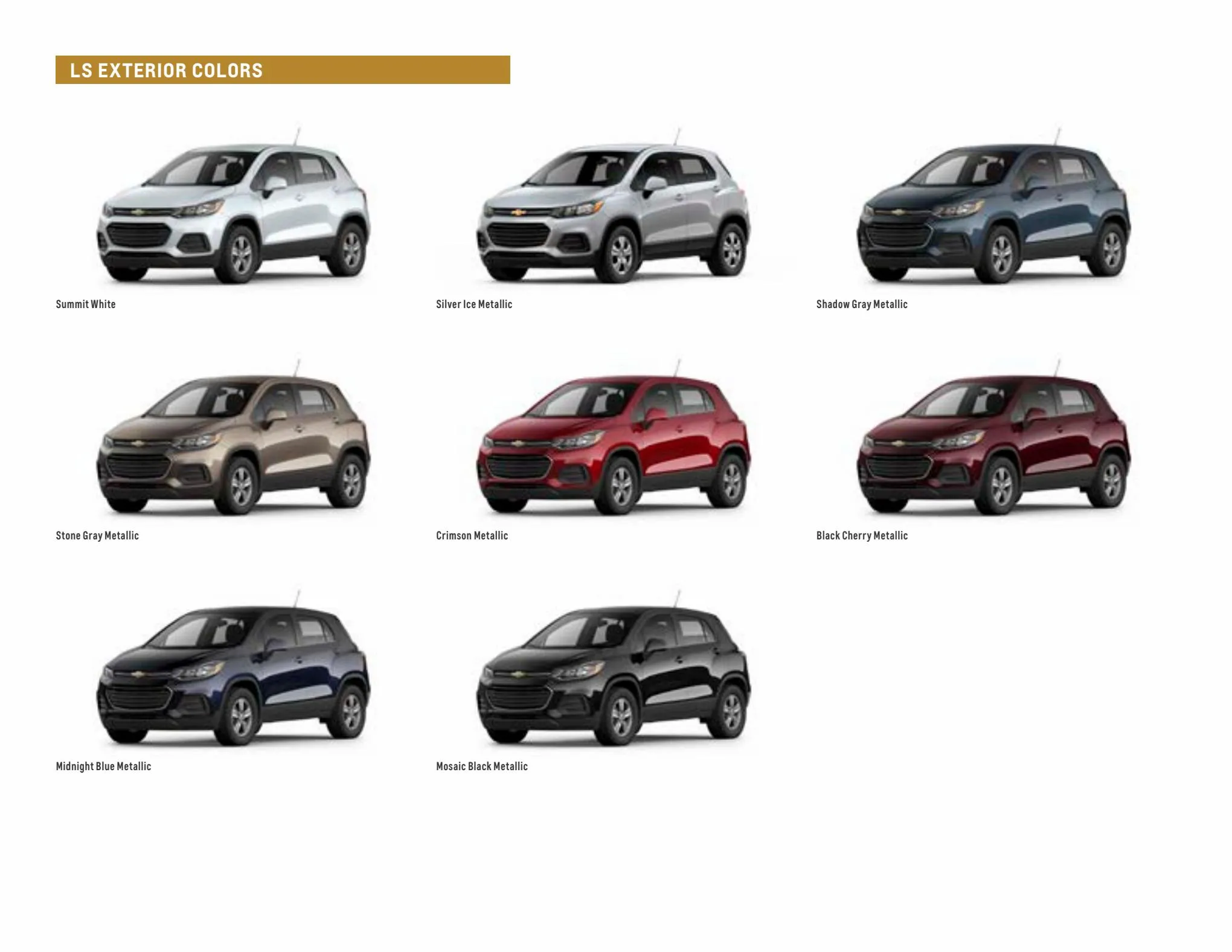 Catalogue Chevrolet Trax 2022, page 00005