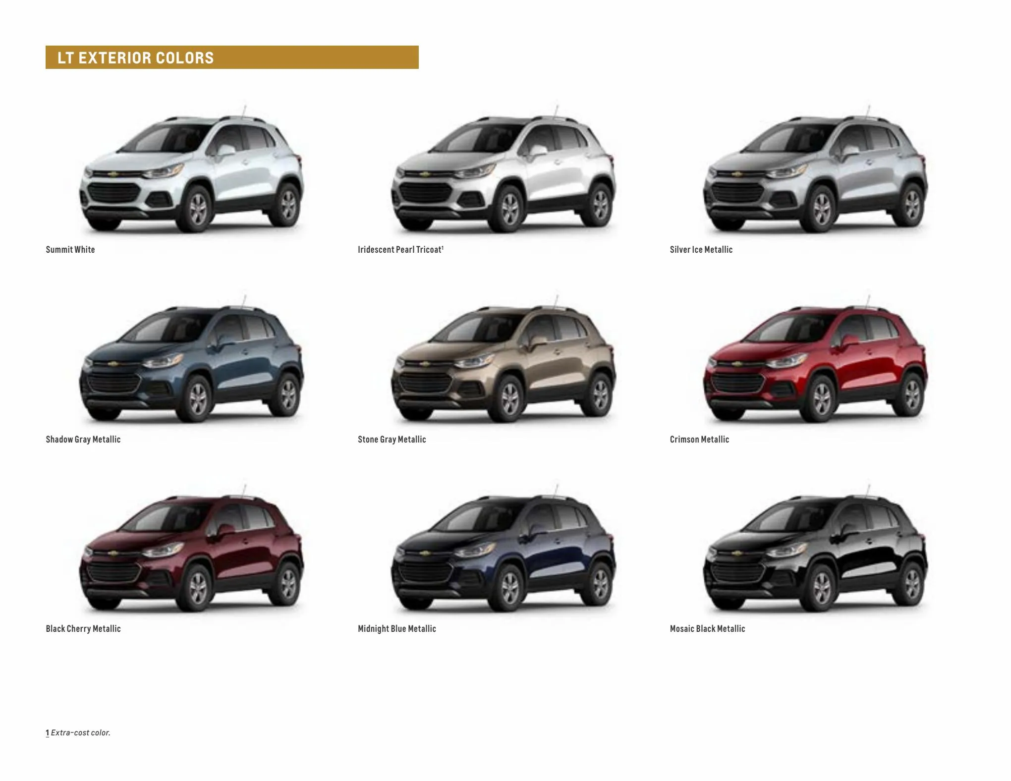 Catalogue Chevrolet Trax 2022, page 00007