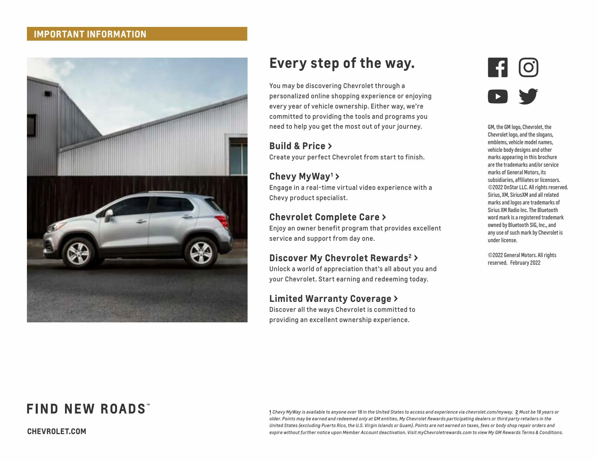 Catalogue Chevrolet Trax 2022, page 00014