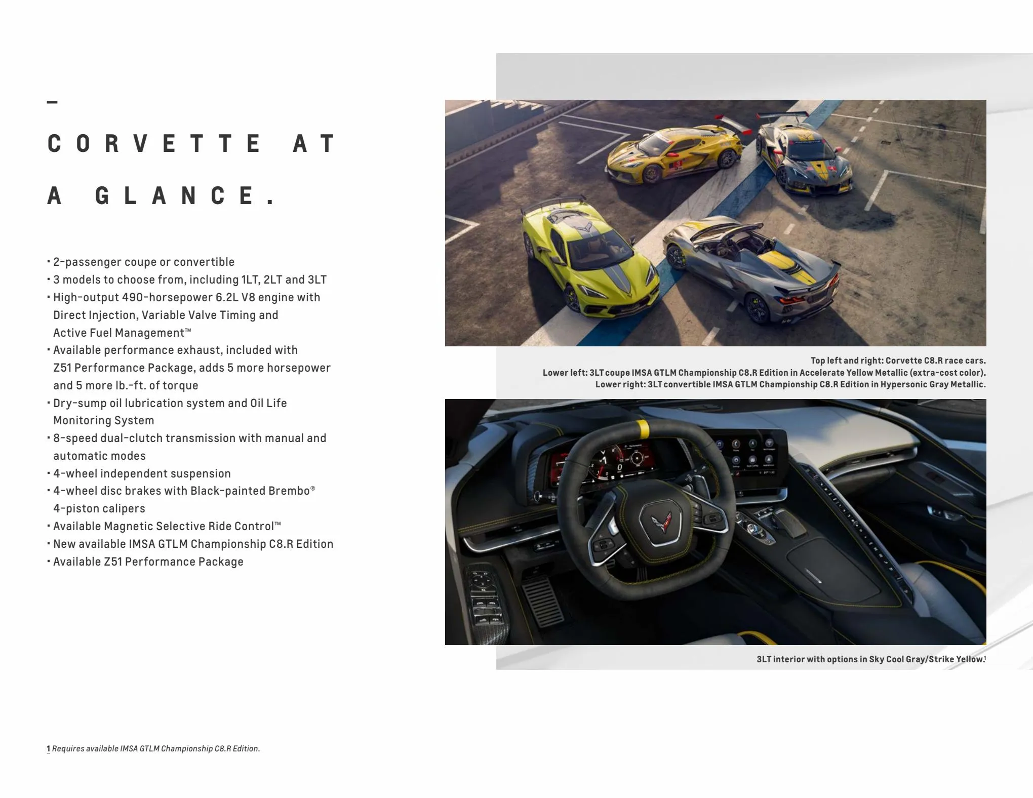 Catalogue 2022 chevrolet corvette, page 00003