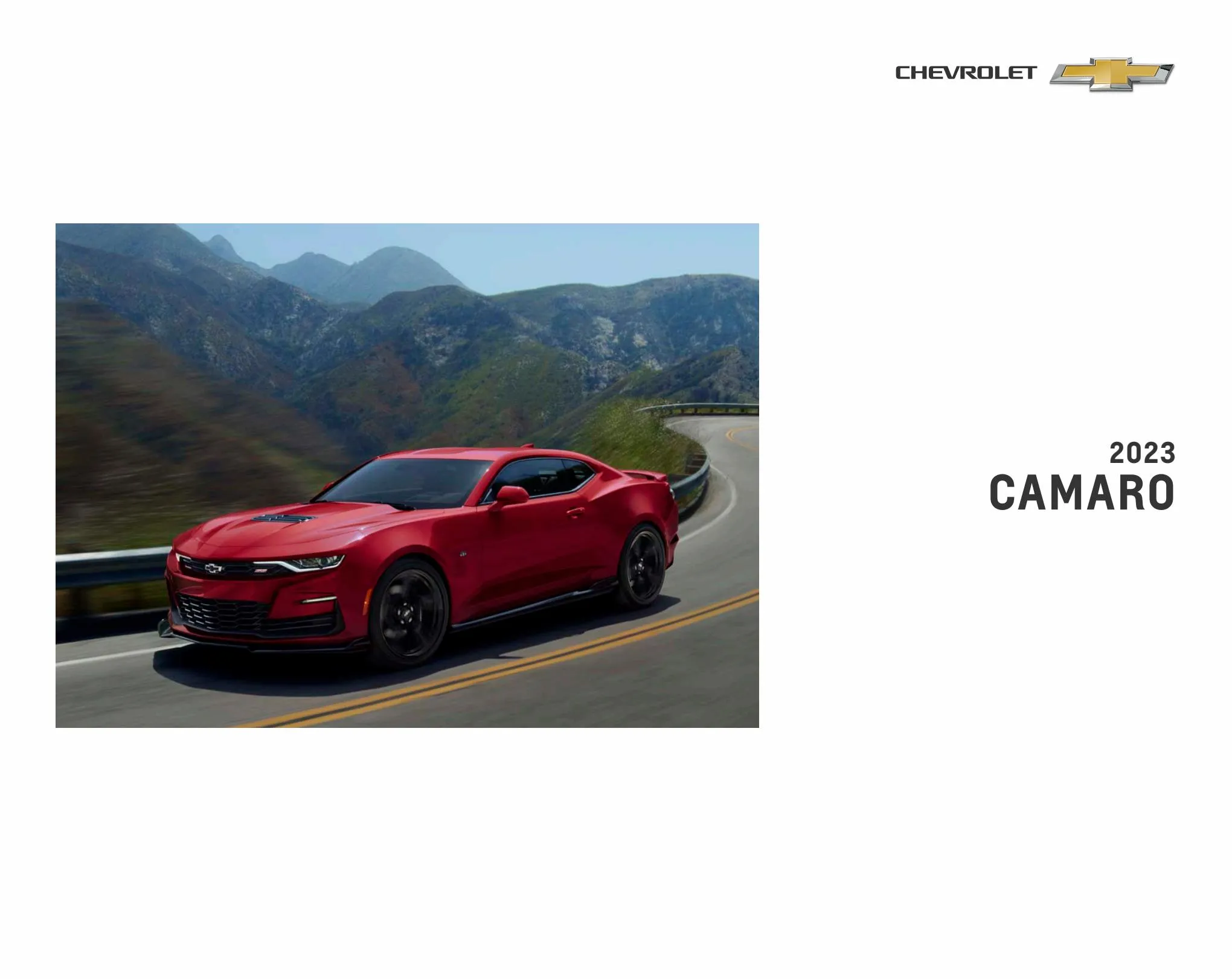 Catalogue 2023 Chevrolet Camaro , page 00001