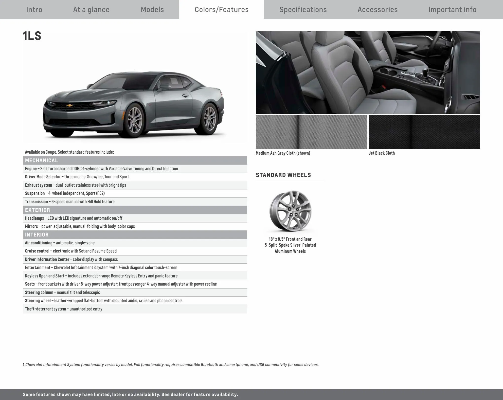 Catalogue 2023 Chevrolet Camaro , page 00007
