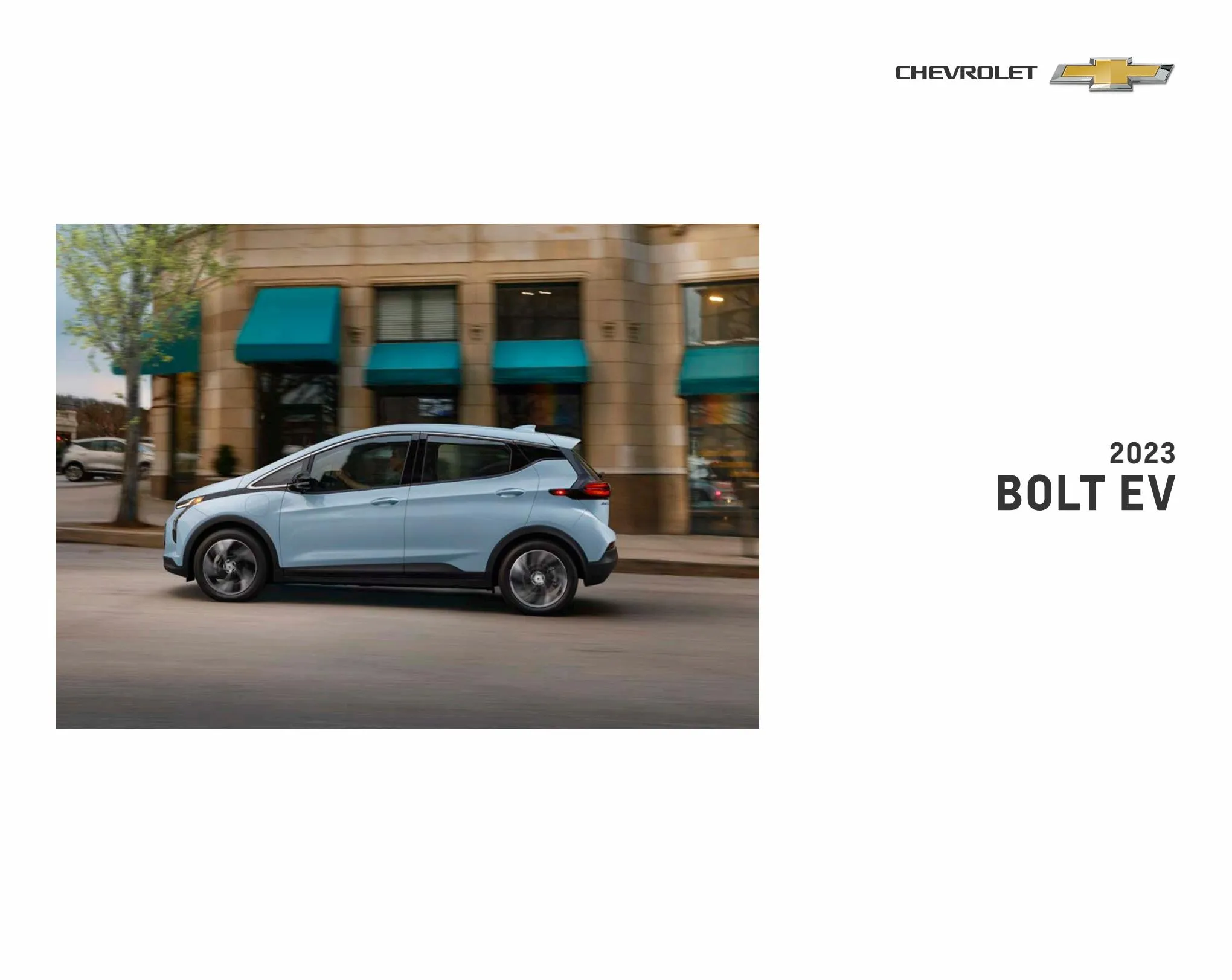 Catalogue 2023 chevrolet bolt ev, page 00001