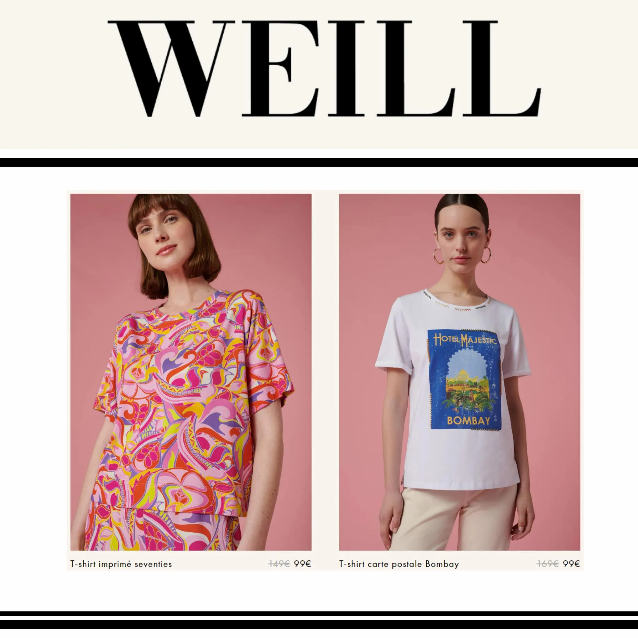 Catalogue Weill Tee-shirts & sweats, page 00002