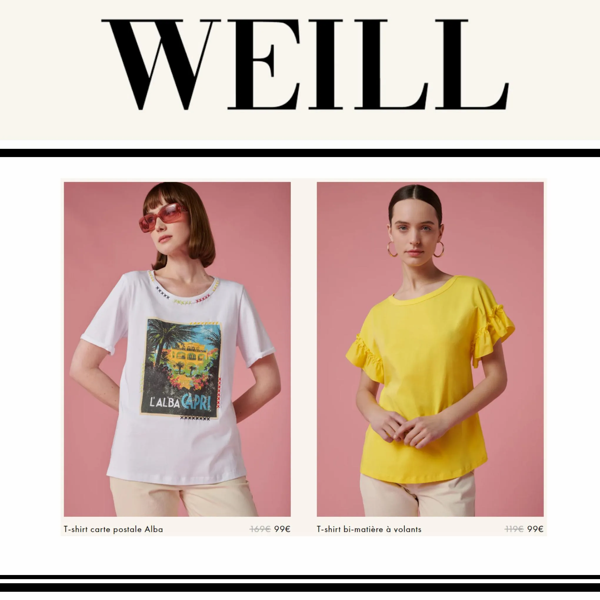 Catalogue Weill Tee-shirts & sweats, page 00004