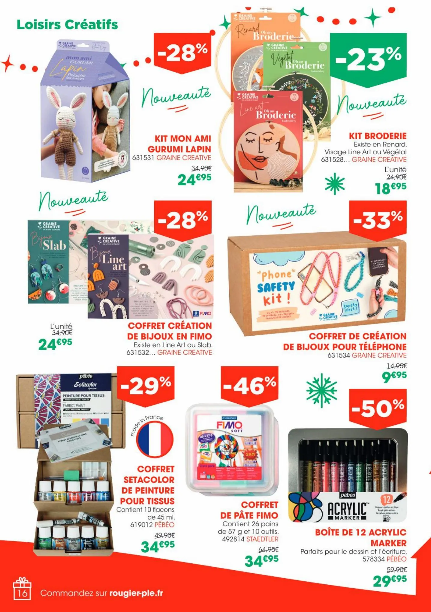 Catalogue Joyeux Noël Créatif -30%!, page 00016