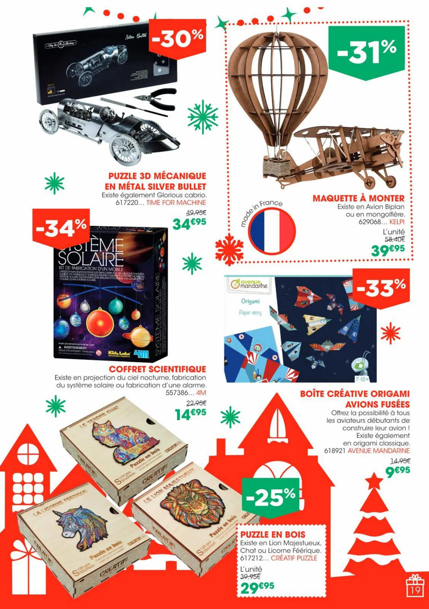 Catalogue Joyeux Noël Créatif -30%!, page 00019