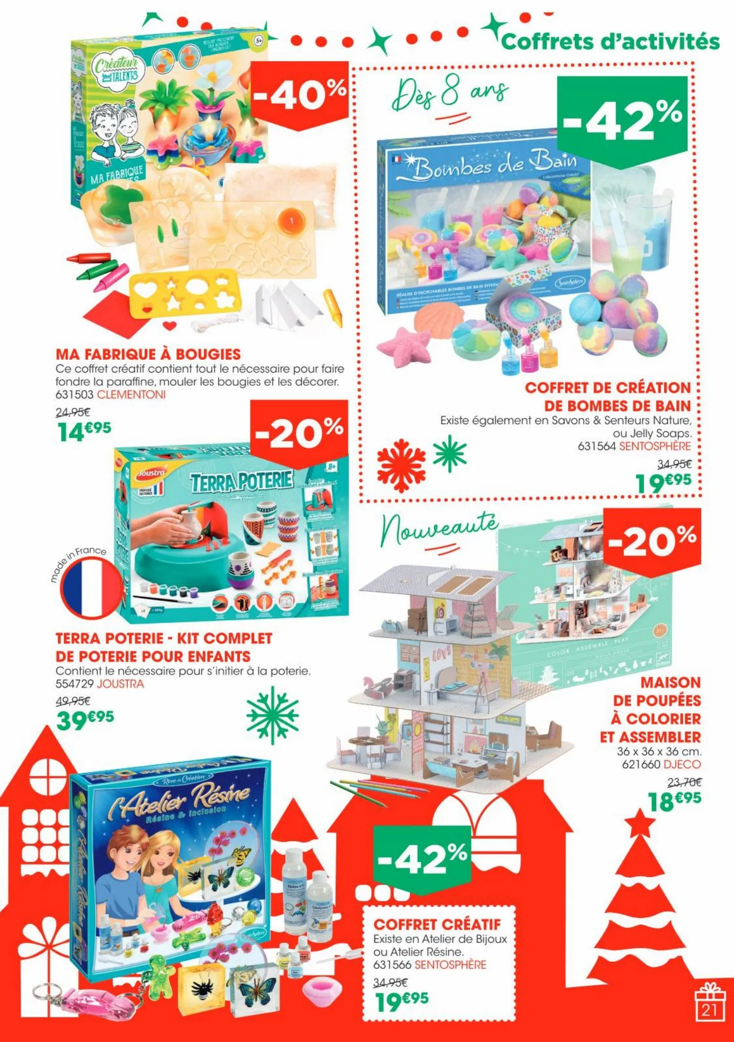 Catalogue Joyeux Noël Créatif -30%!, page 00021