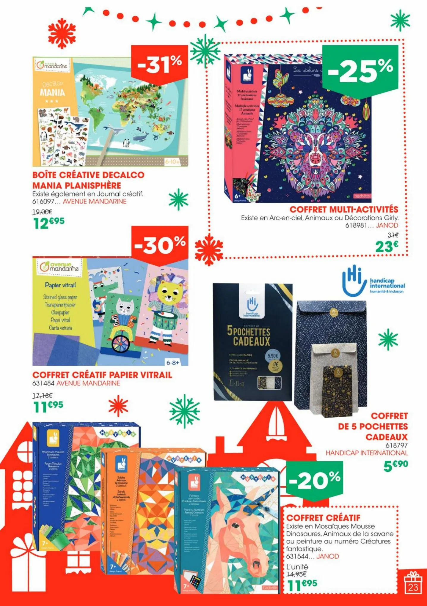 Catalogue Joyeux Noël Créatif -30%!, page 00023