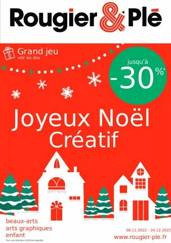 Joyeux Noël Créatif -30%!