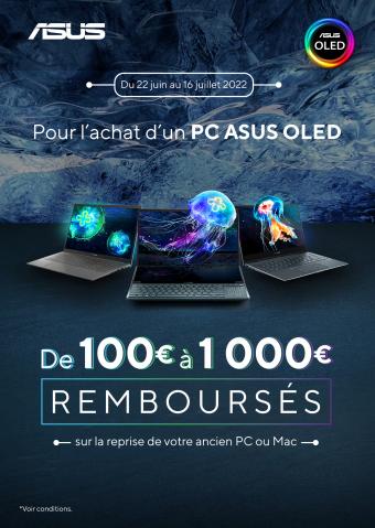 Catalogue Asus | Pour l’achat d’un PC ASUS OLED | 24/06/2022 - 16/07/2022