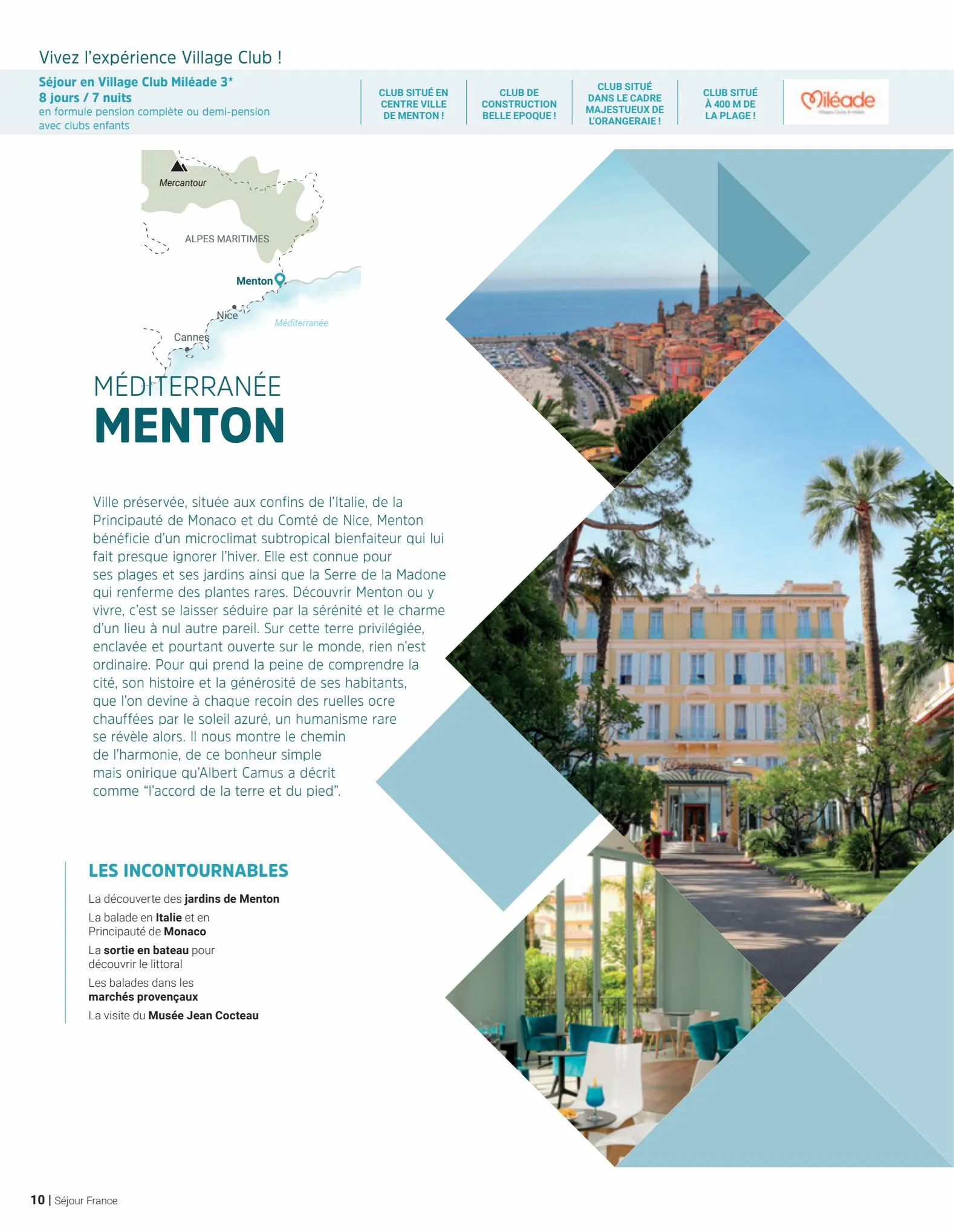 Catalogue Séjours en France 2022, page 00010