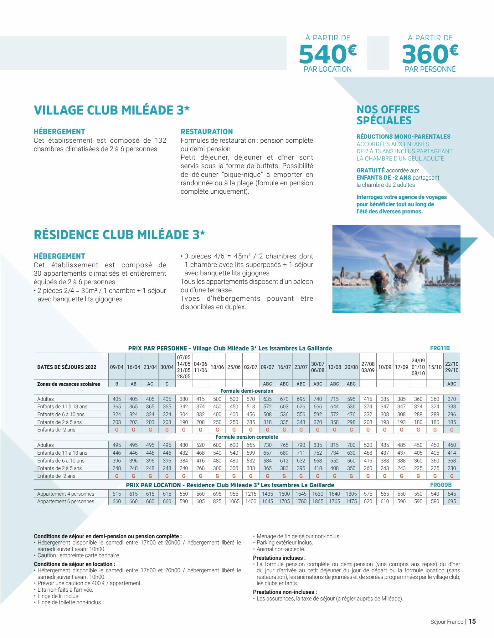 Catalogue Séjours en France 2022, page 00015