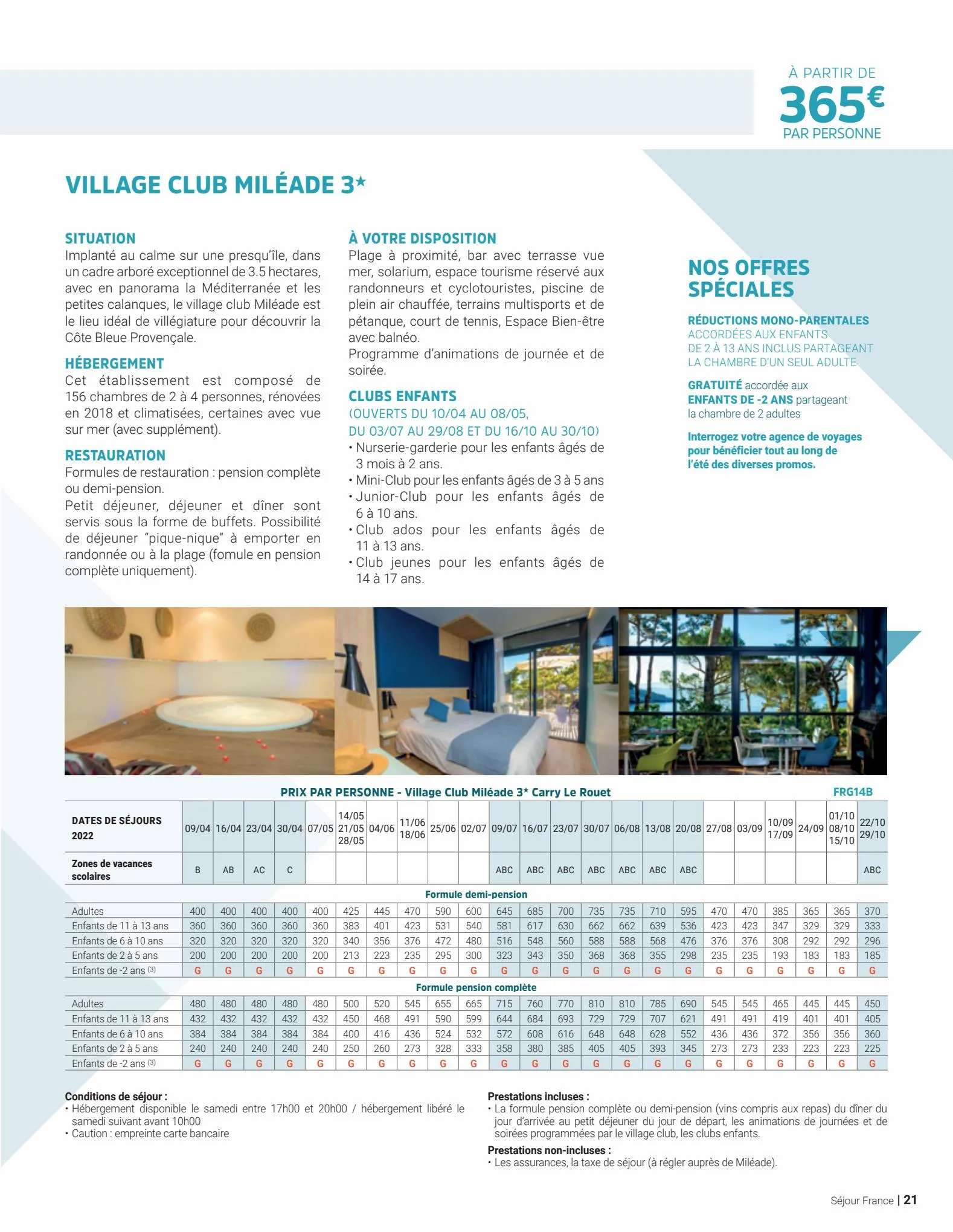 Catalogue Séjours en France 2022, page 00021