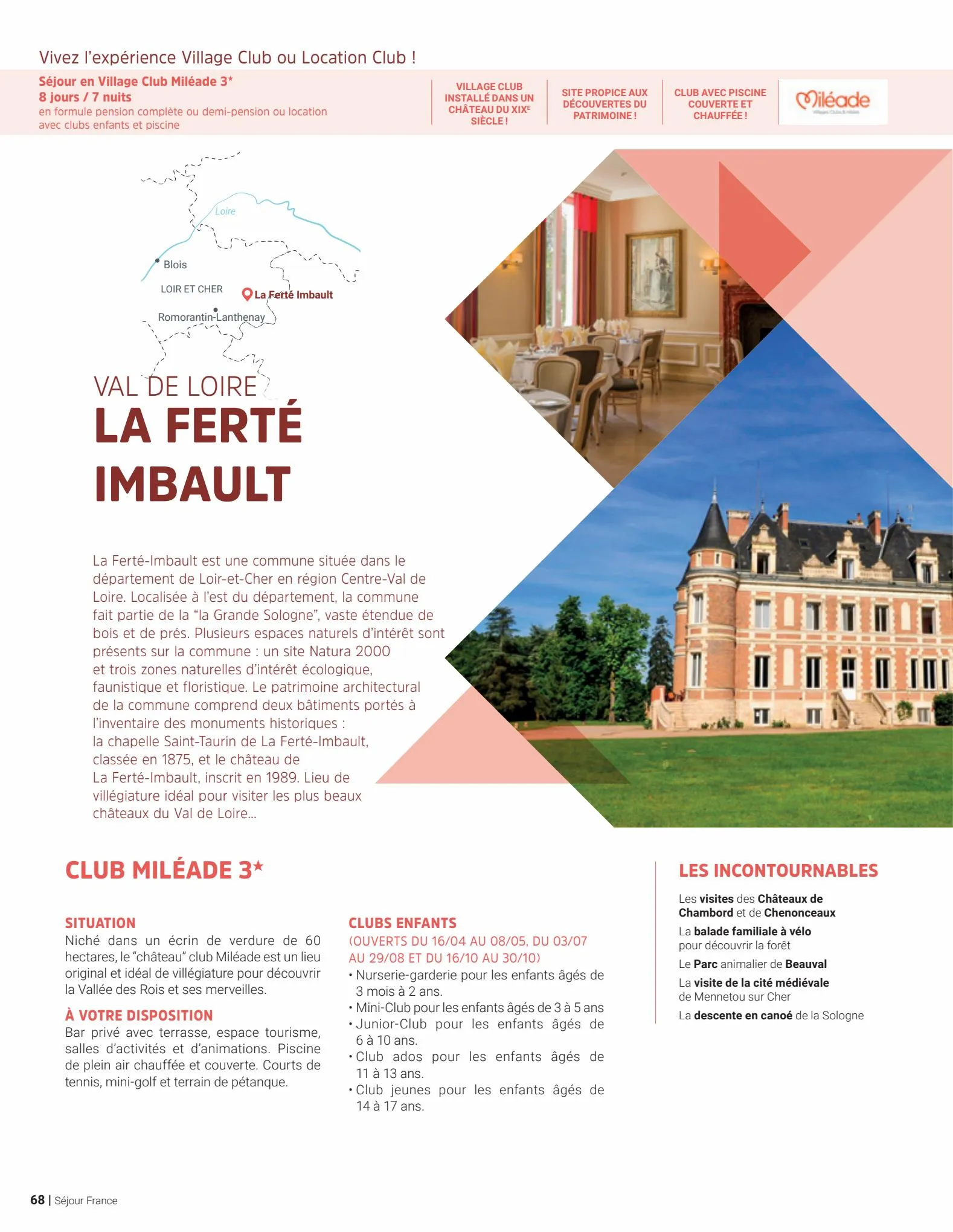 Catalogue Séjours en France 2022, page 00068
