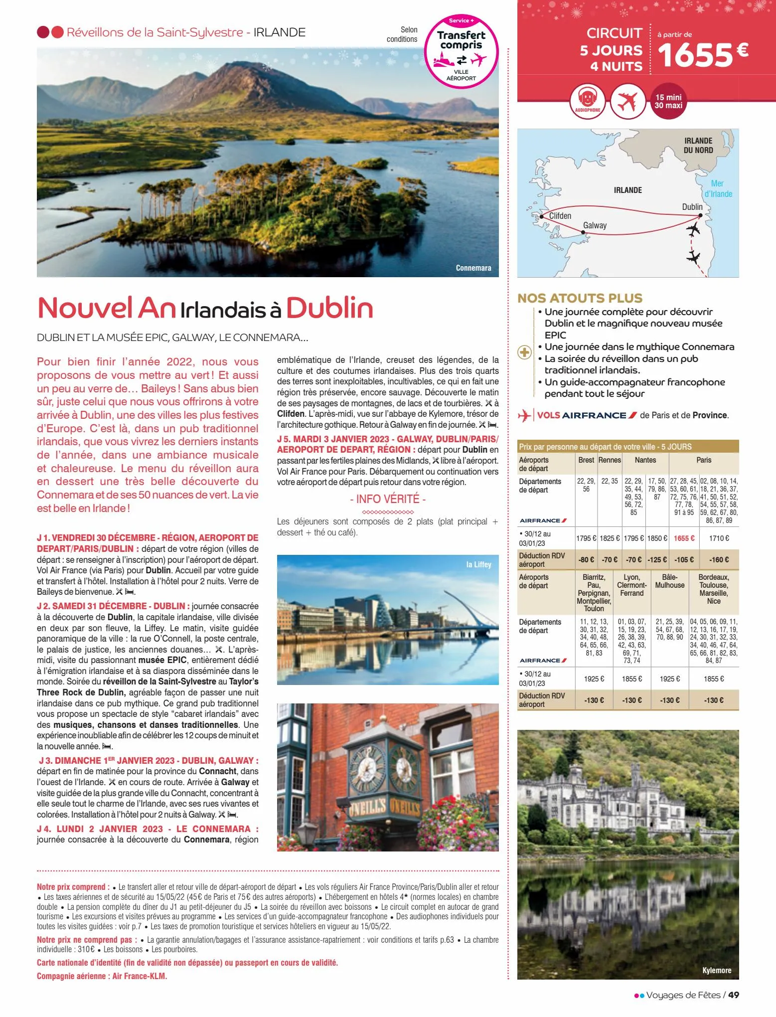 Catalogue Voyages de fêtes 2022-2023, page 00049