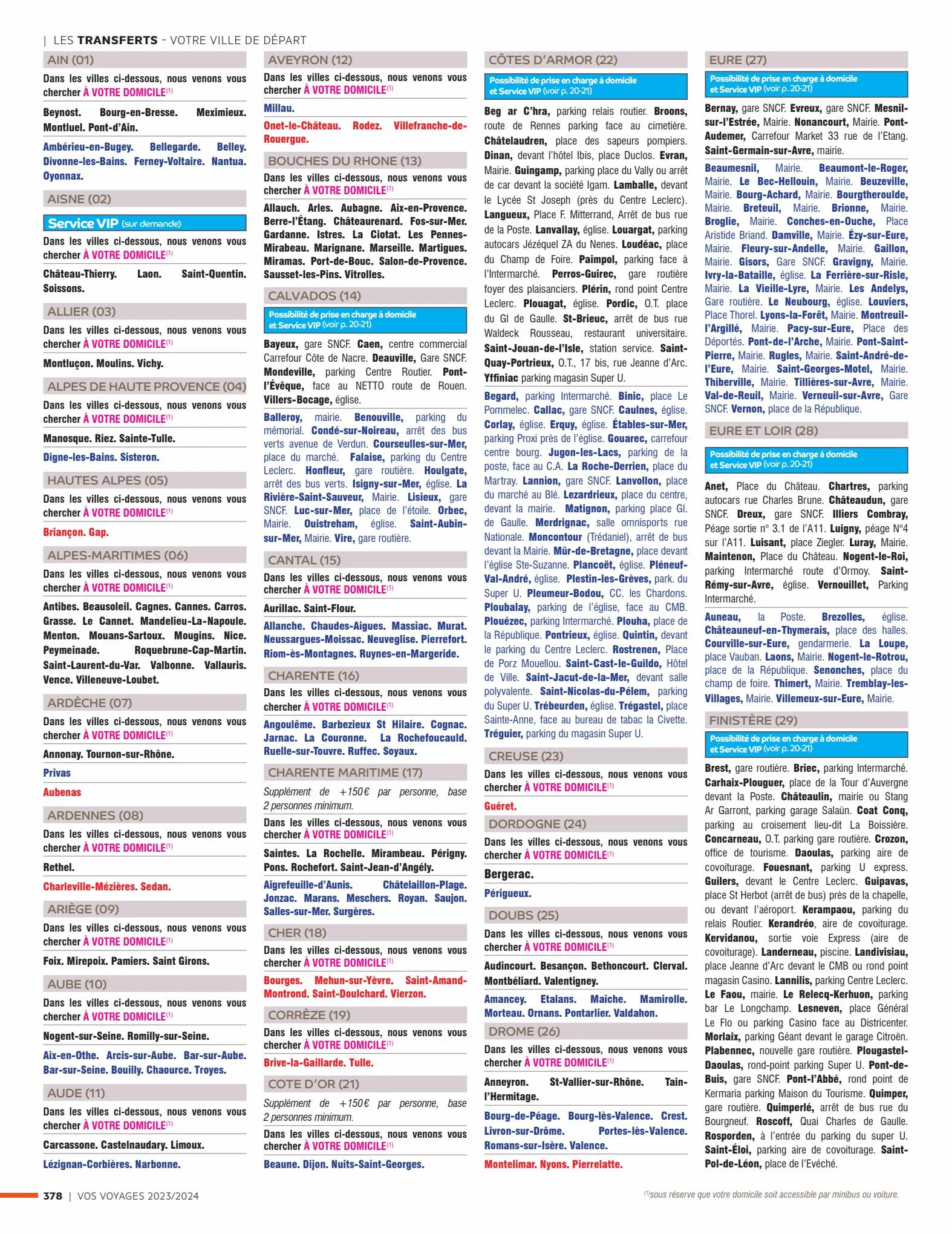 Catalogue Catalogue National Tours, page 00378