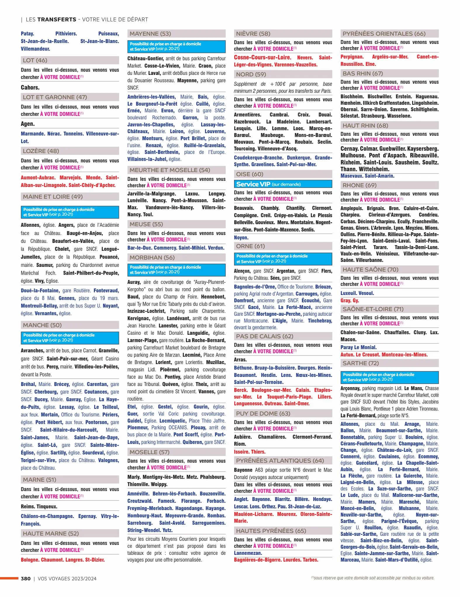 Catalogue Catalogue National Tours, page 00380