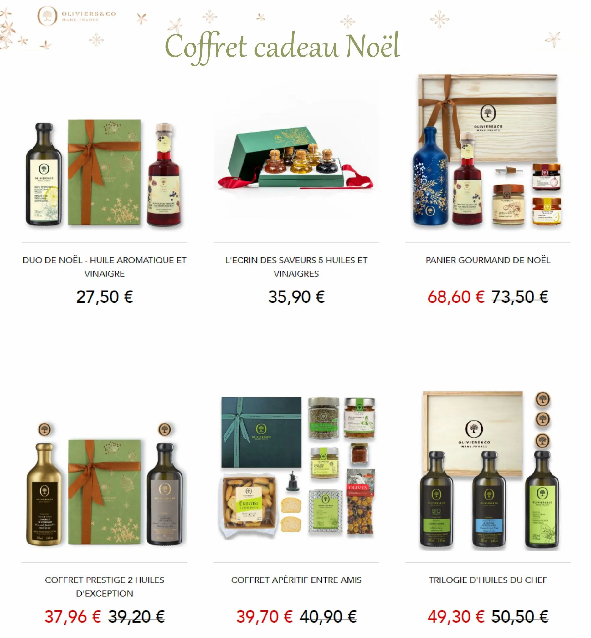 Catalogue Coffret cadeau Noël, page 00001