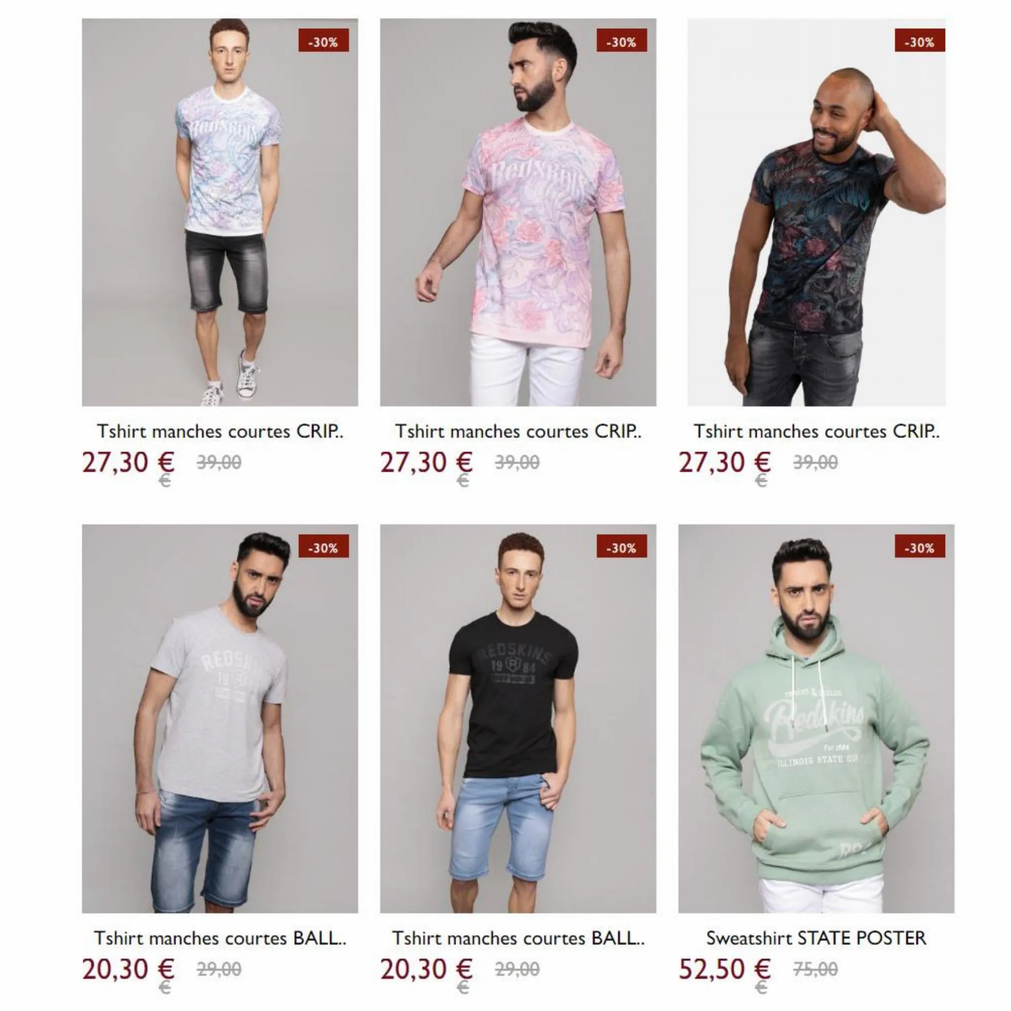 Catalogue T-SHIRTS EN SOLDES, page 00006