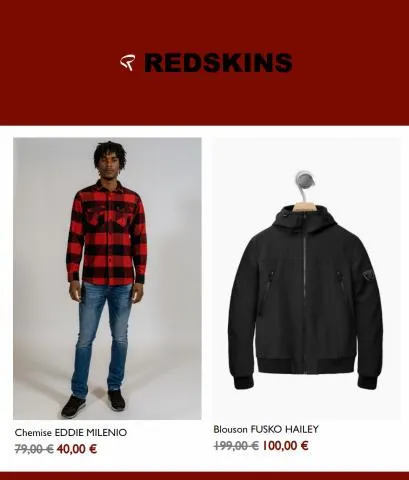 Catalogue Redskins | Outlet Redskins | 25/05/2023 - 08/06/2023